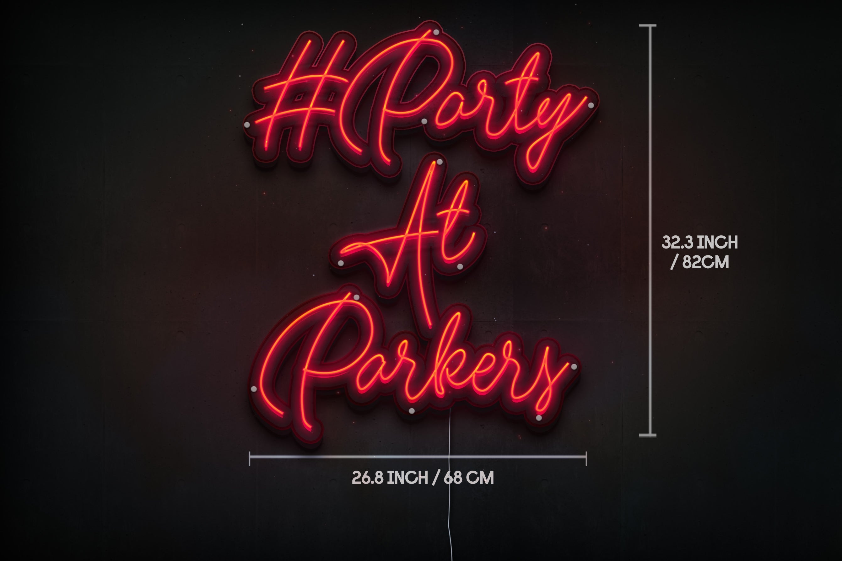 personalized neon sign