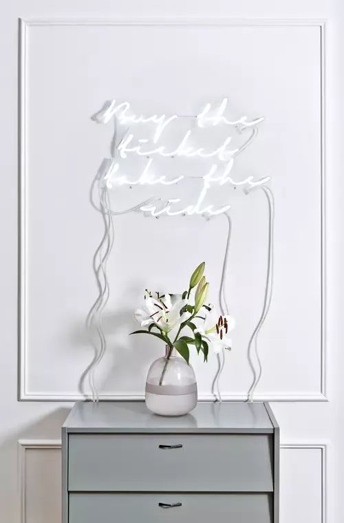 Glass neon signs retain unmatched timeless charm