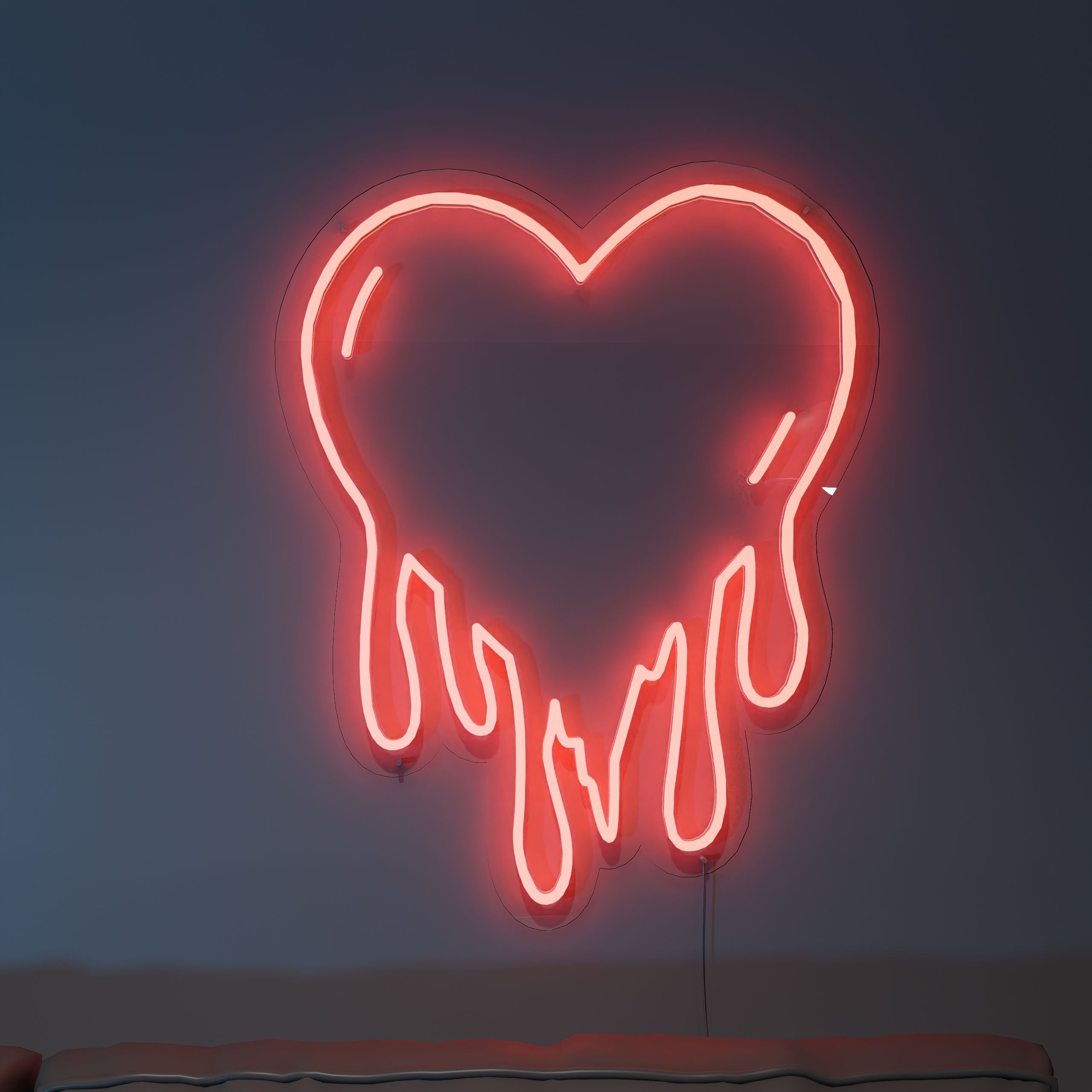 Heart Neon Signs create vibrant atmosphere for your space