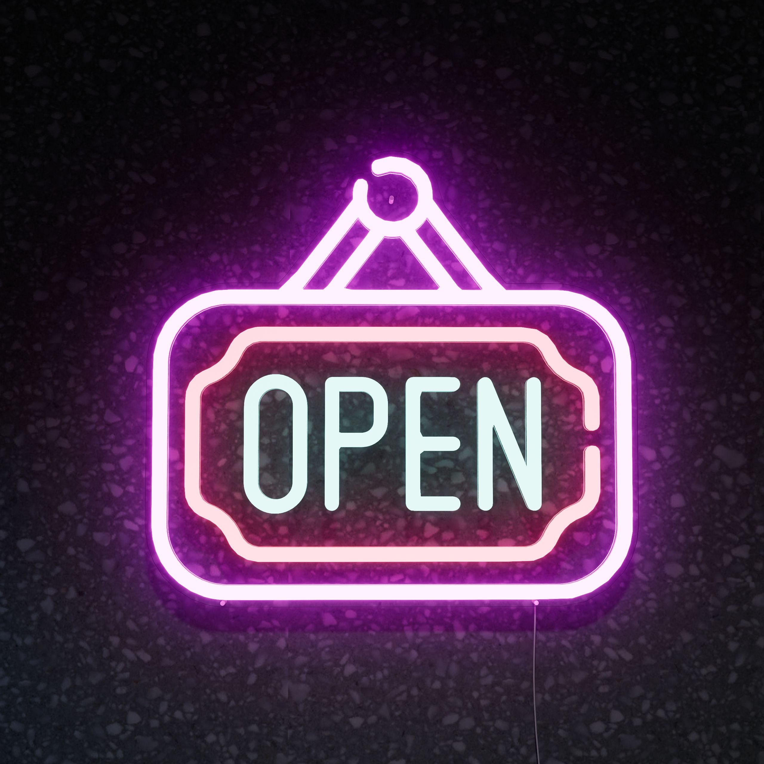 Open Sign in Bright LED Custom Neon Lights for Your Business