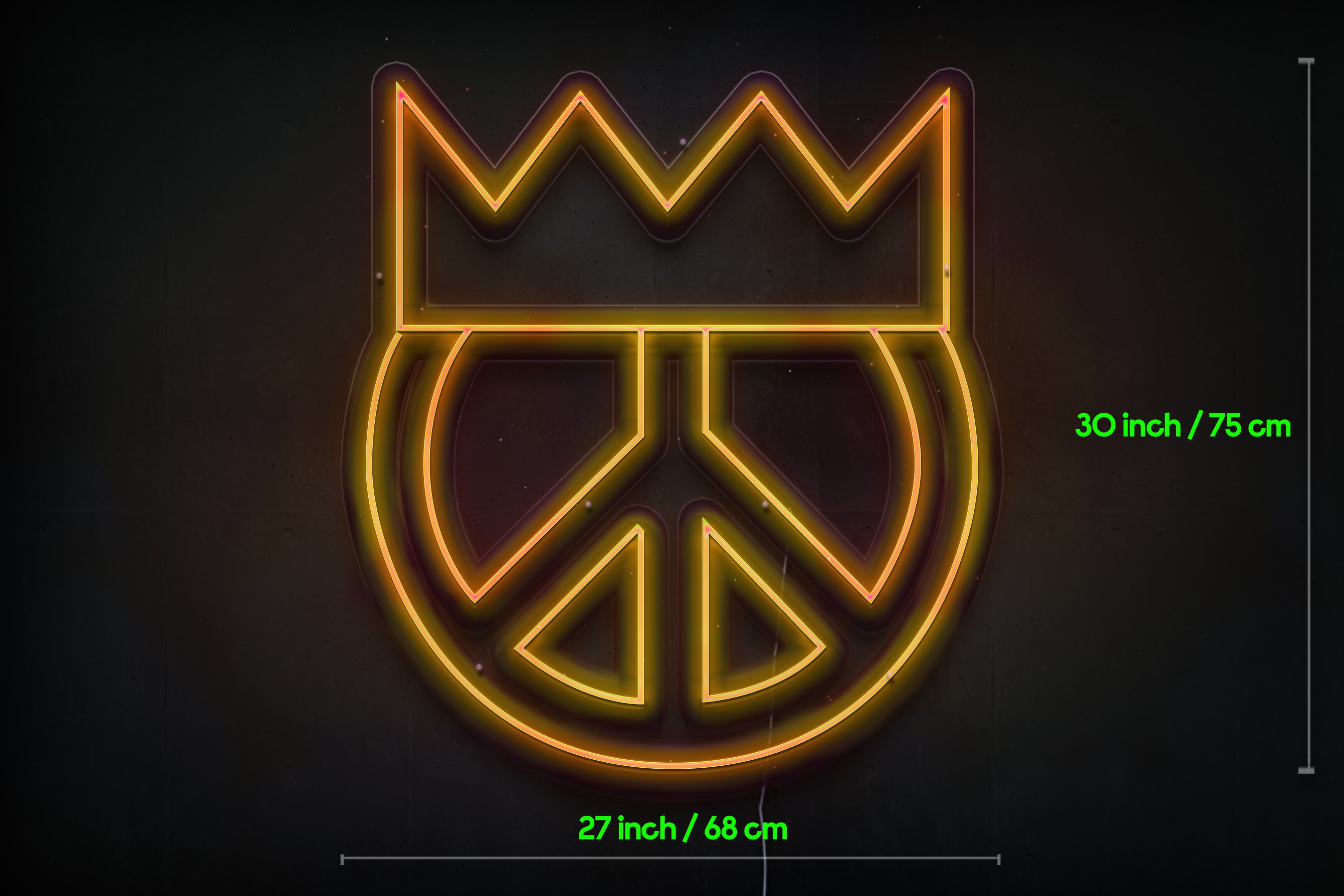 Z1187 Customized LED LOGO to Kirk
