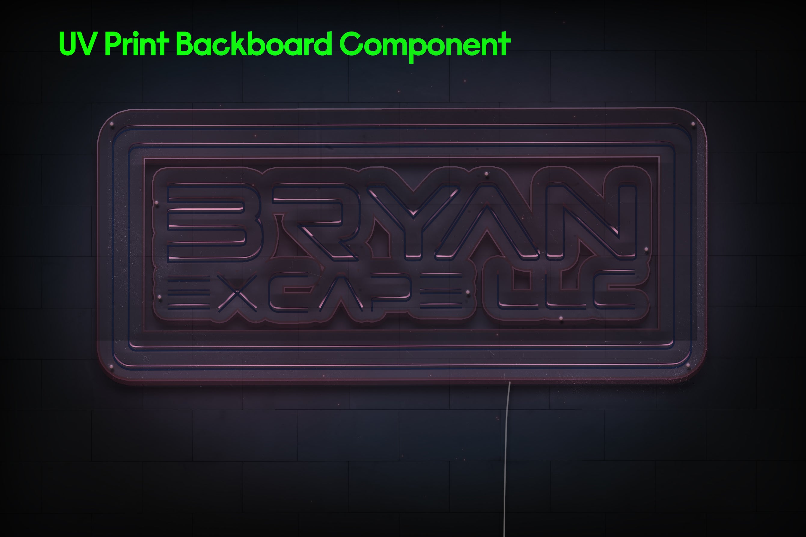 Z1304 Customized LED LOGO to Tyler