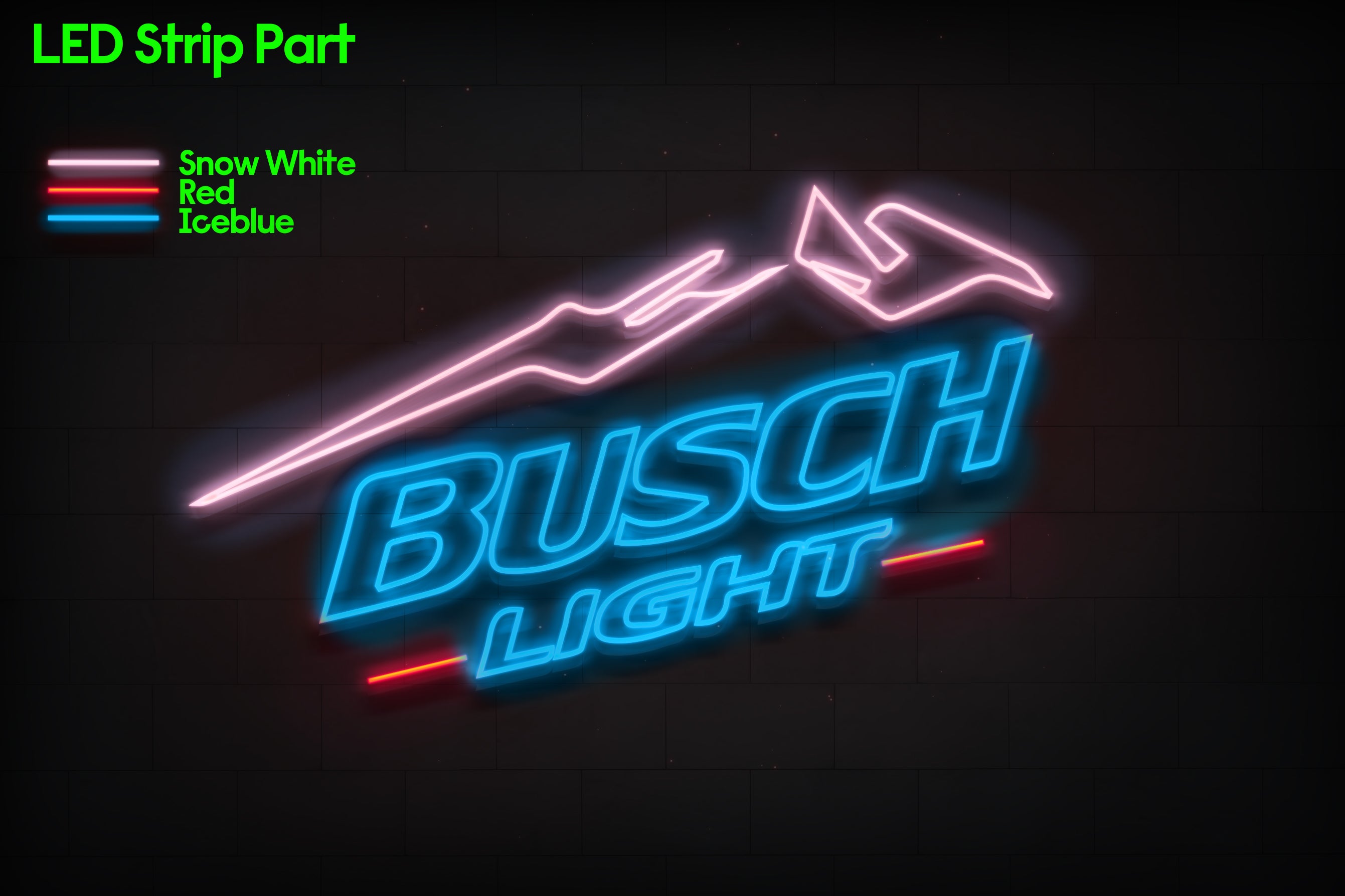Z1340 Customized LED LOGO to Kelsey