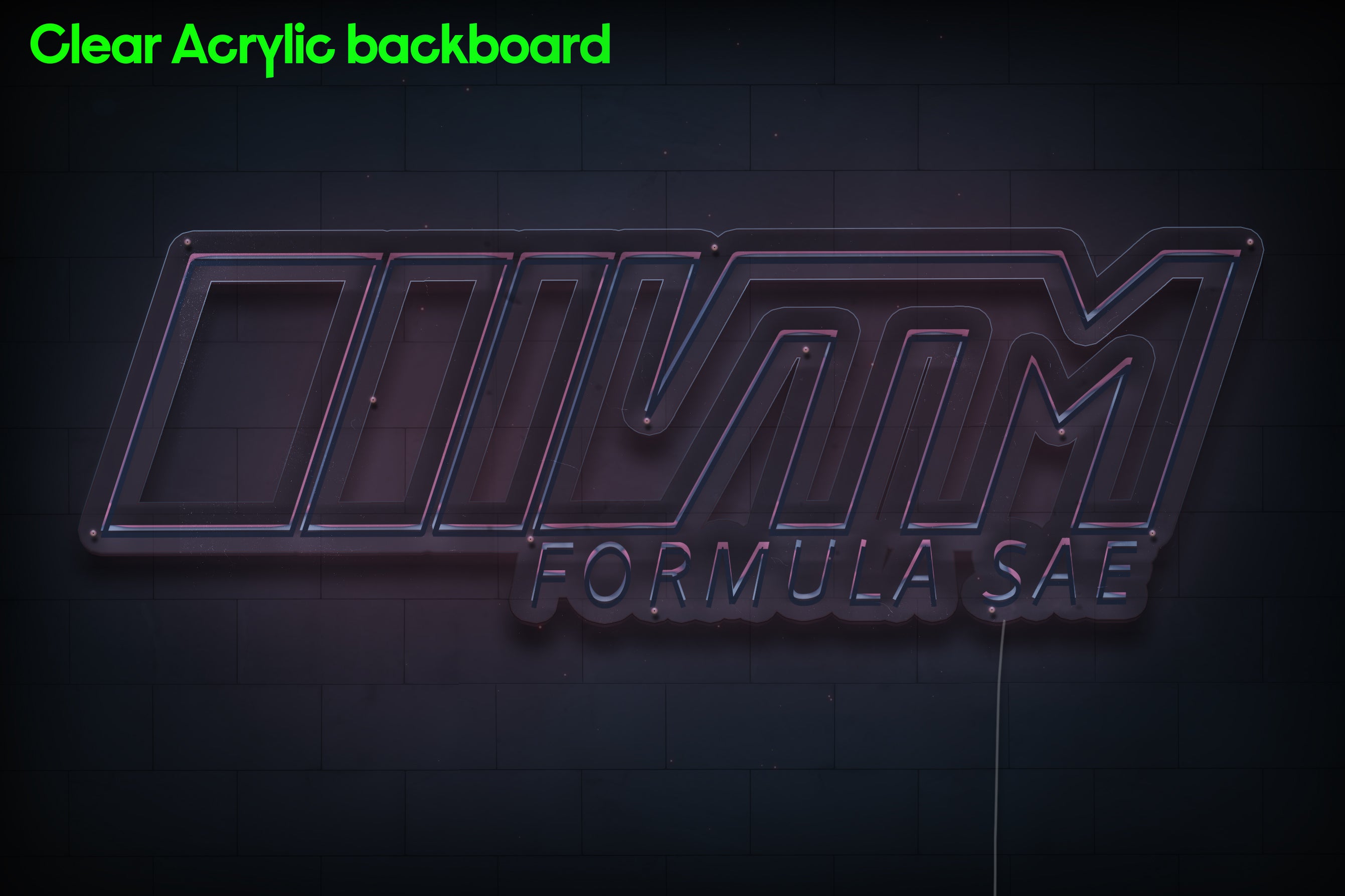 Z1339 Customized LED LOGO to Nick