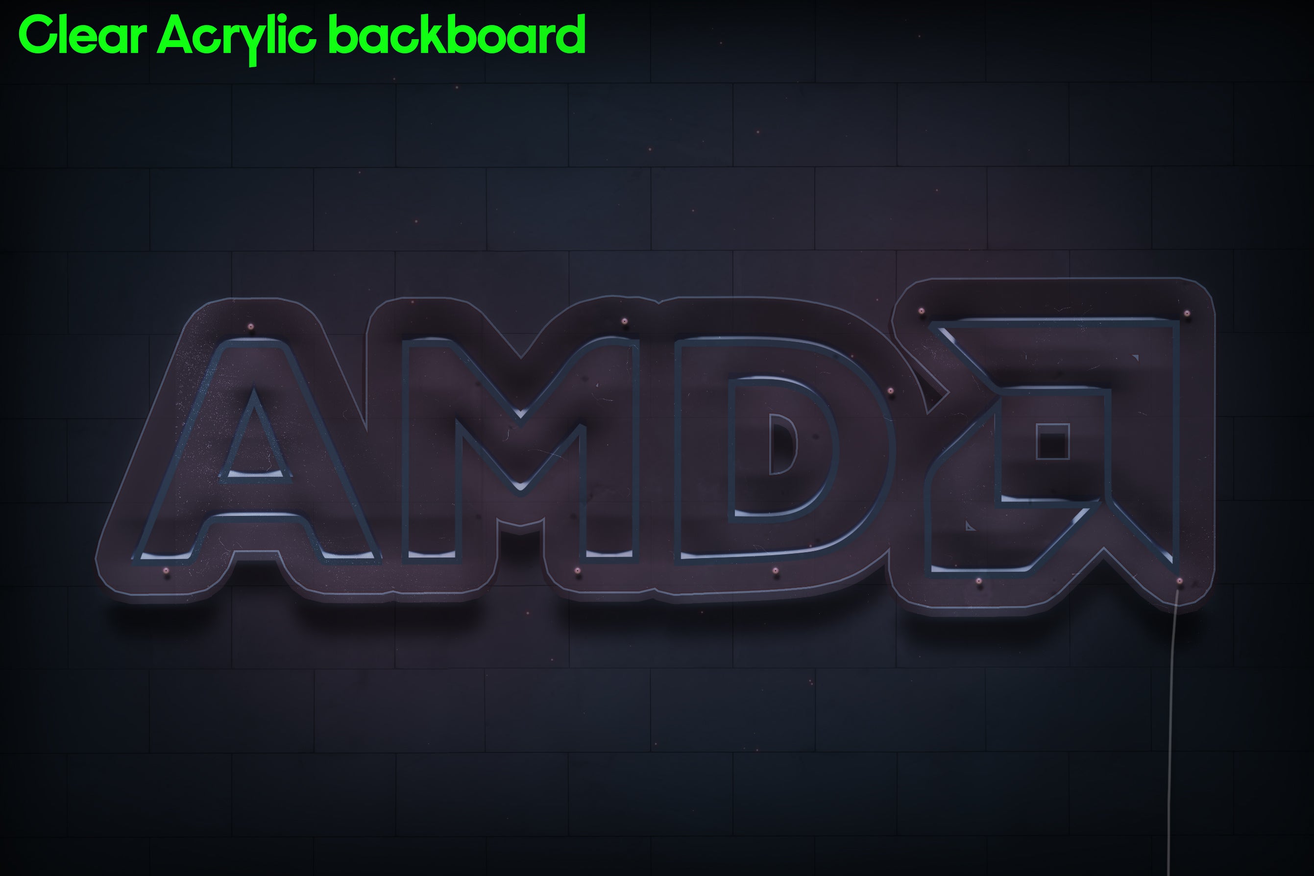 Z1353 Customized LED LOGO to Mariana