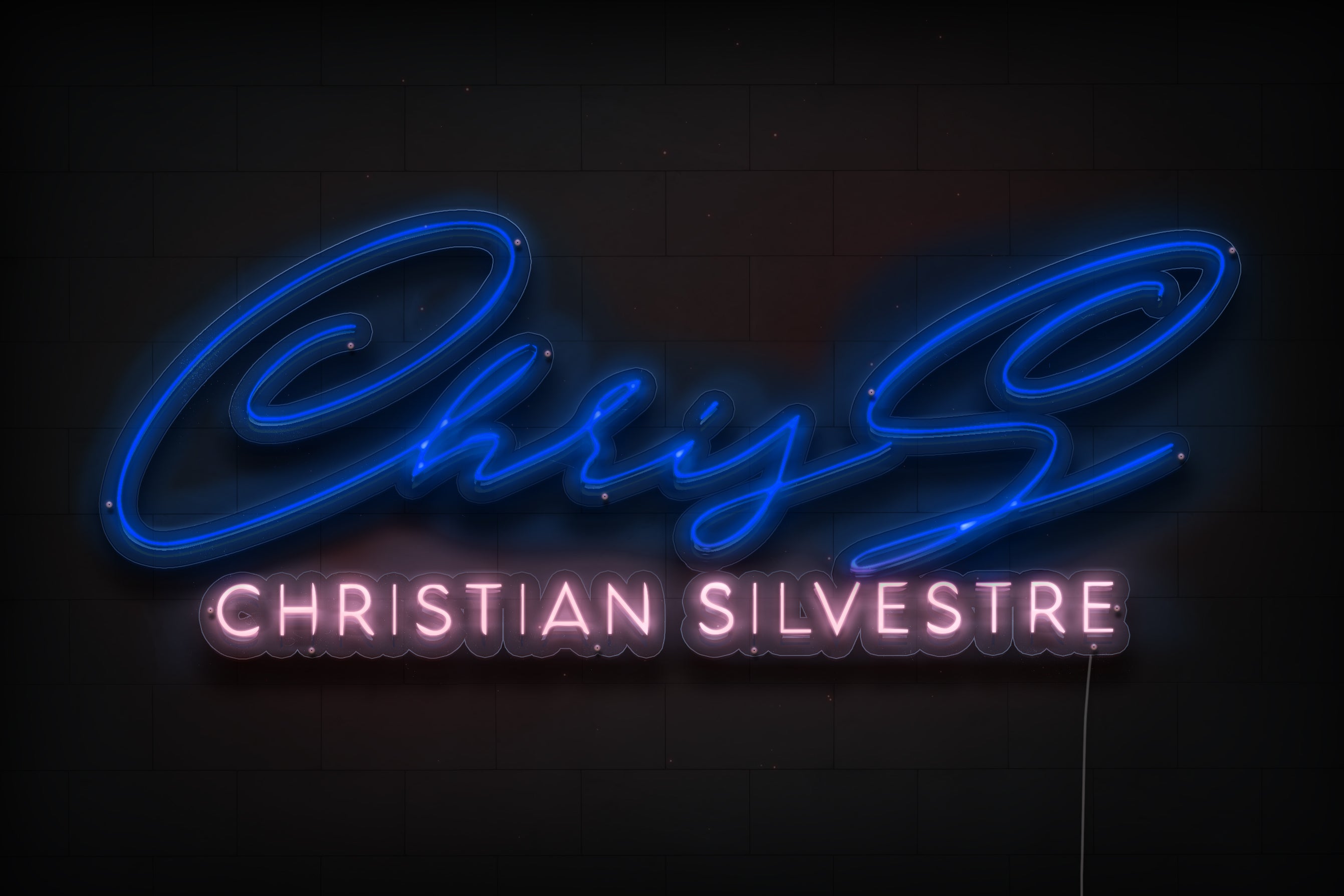 Z1356 Customized LED LOGO to Christian