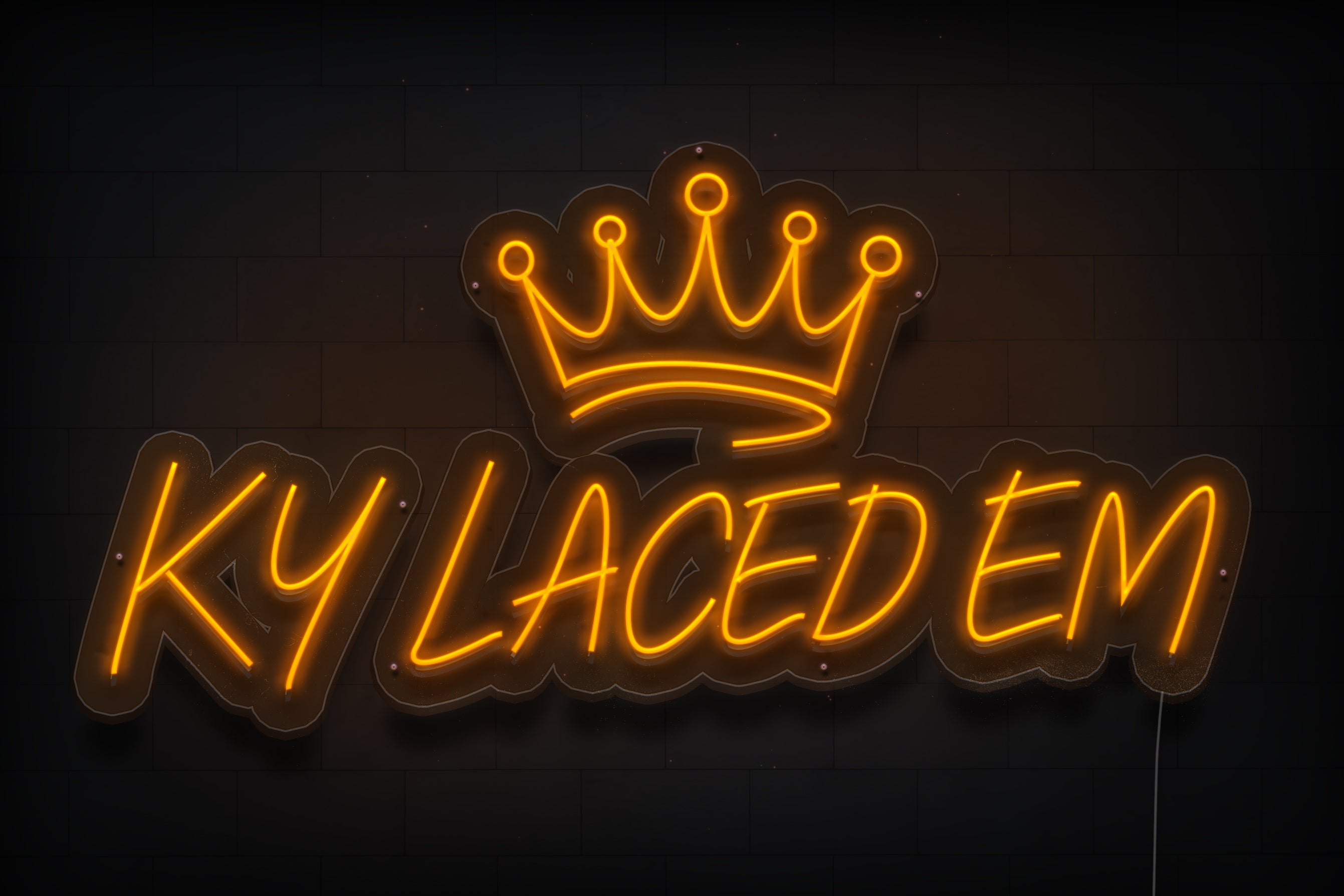 Z1363 Customized LED LOGO to Tyrese