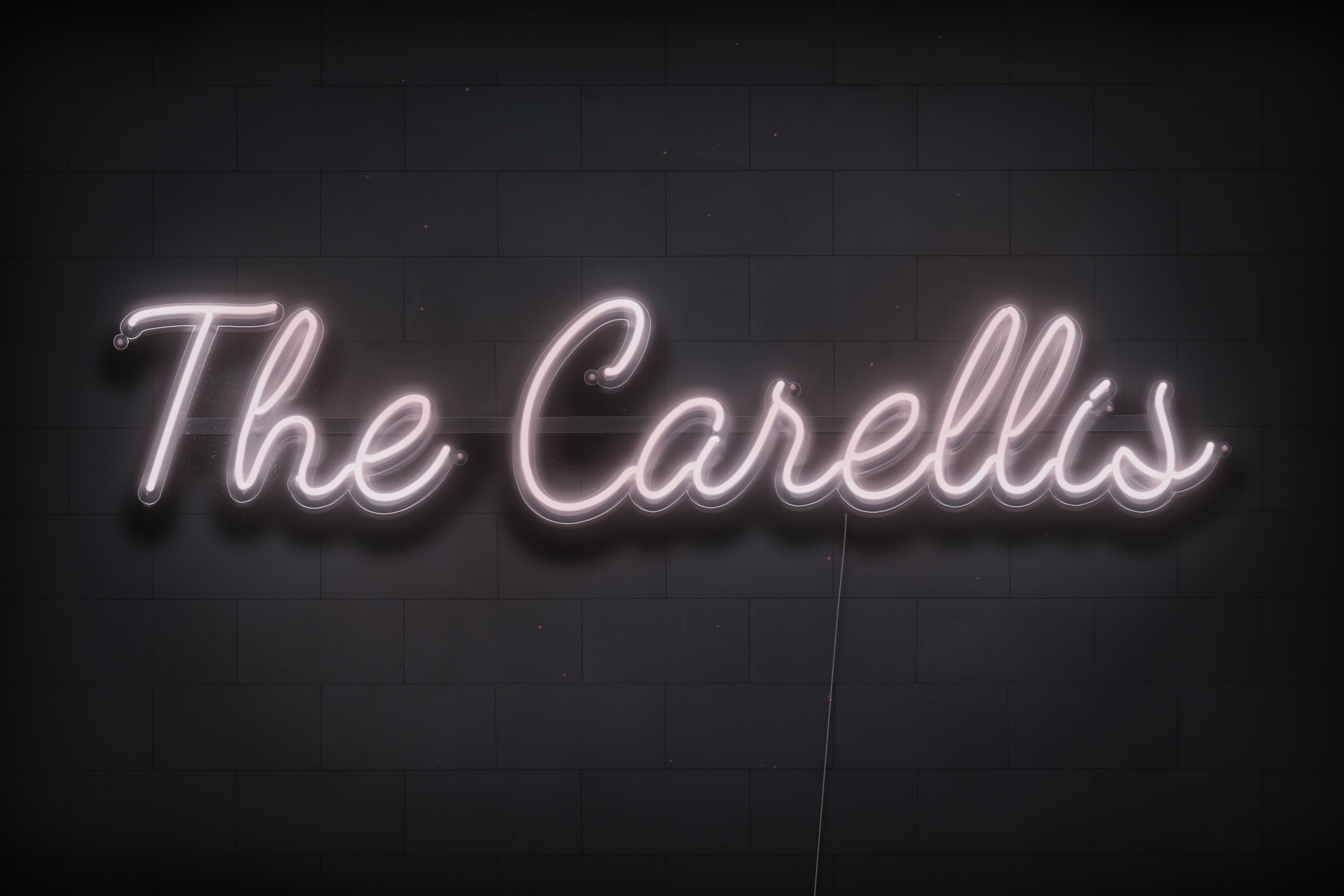 Z1611 Customized LED logo to Aislynn