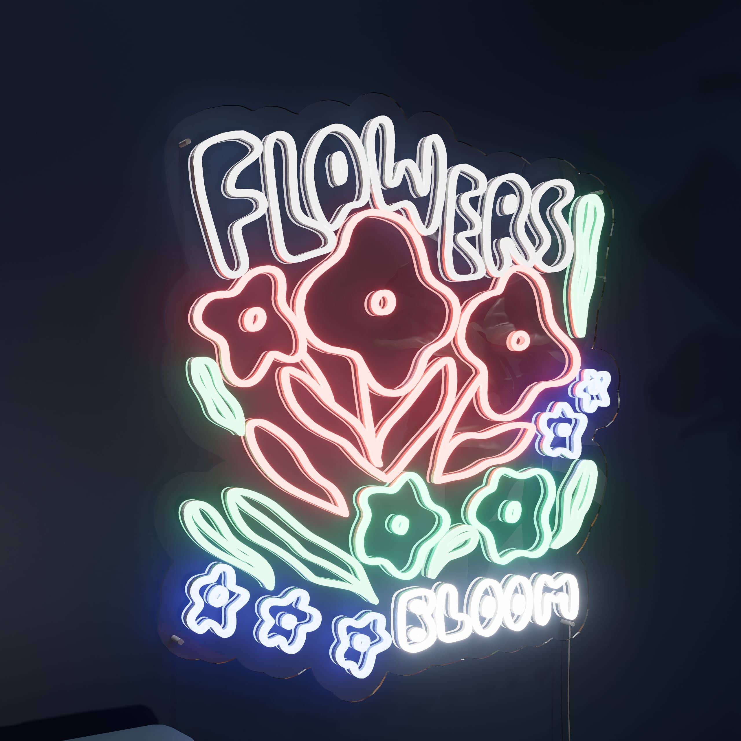 Bright neon flowers add cheer to living spaces