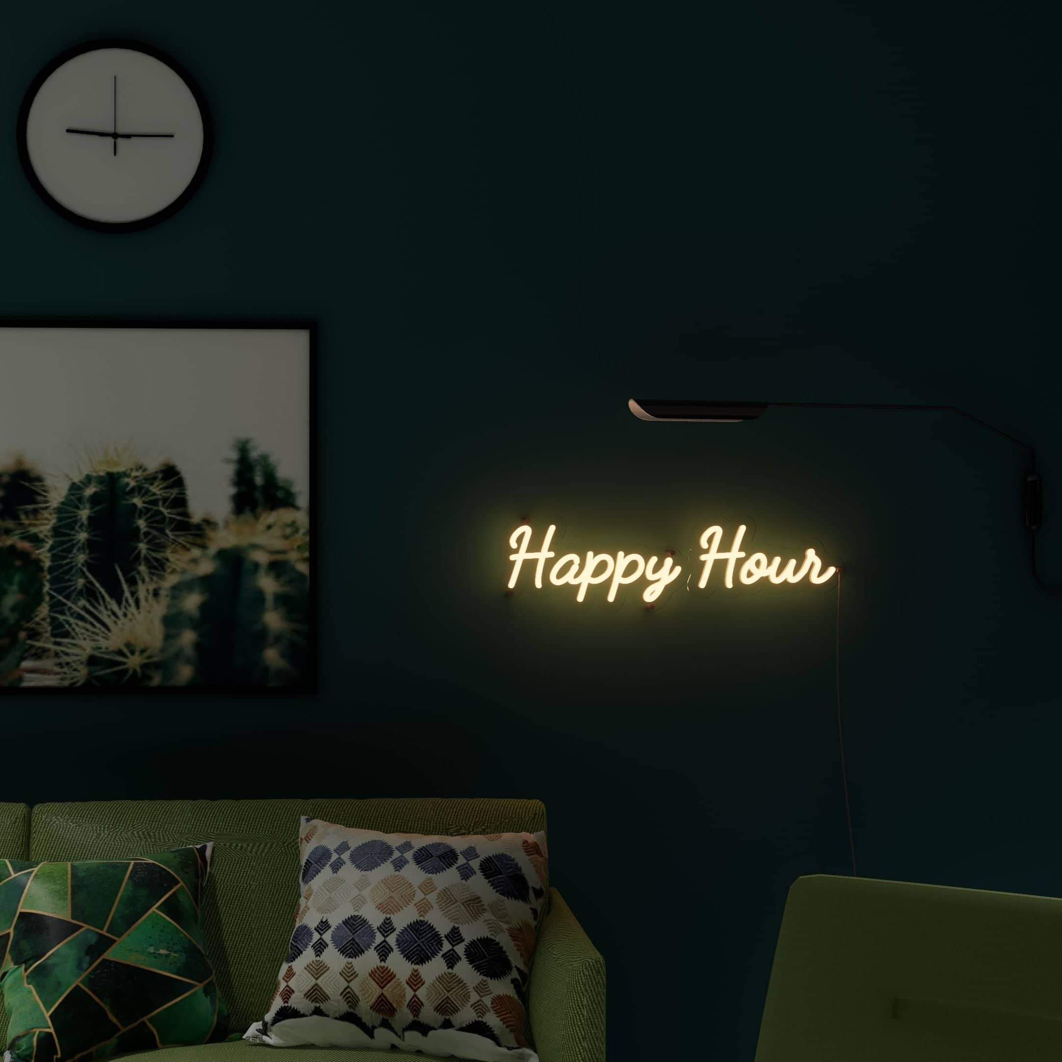 Cheap custom neon signs brighten rooms with style