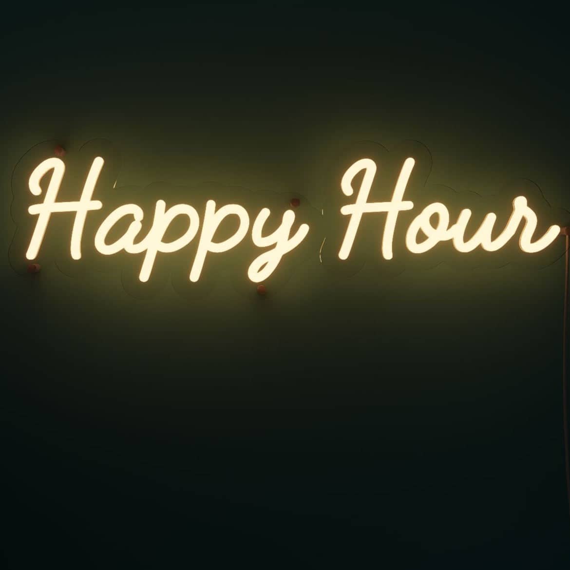 Neon sign light perfect for creating a relaxing mood