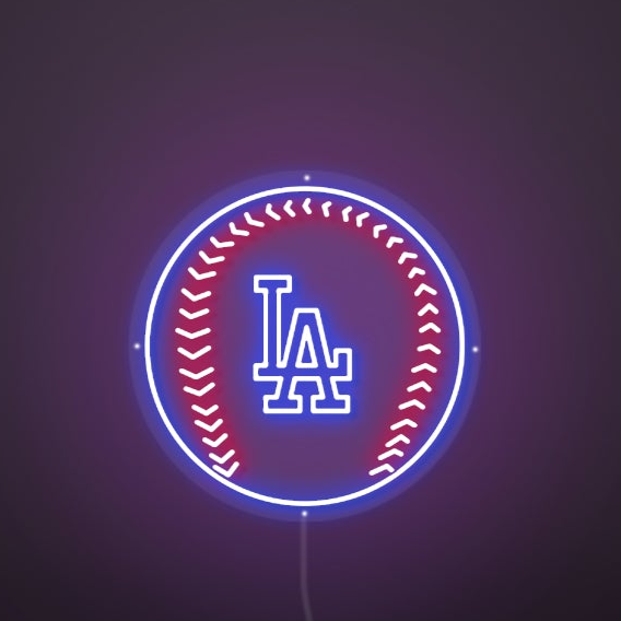 Los Angeles Dodgers Neon Sign