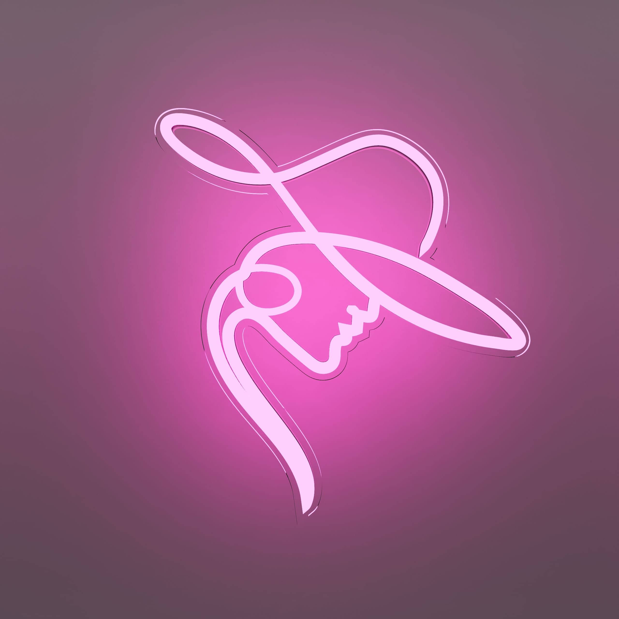 Vibrant dance neon sign captures the art of ballet