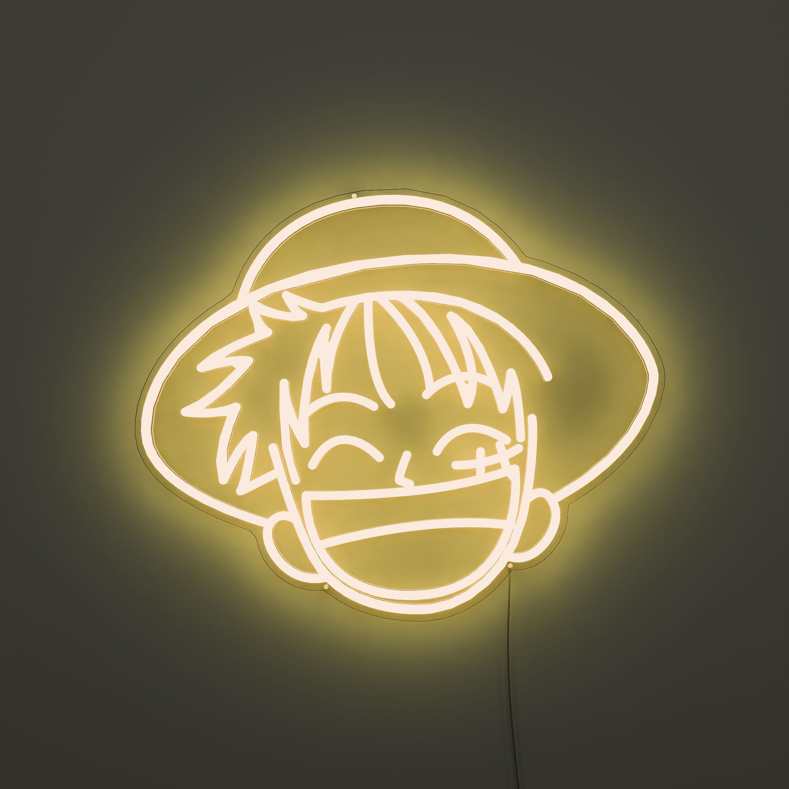 monkey-d-luffy-Gold-Neon-sign-Lite