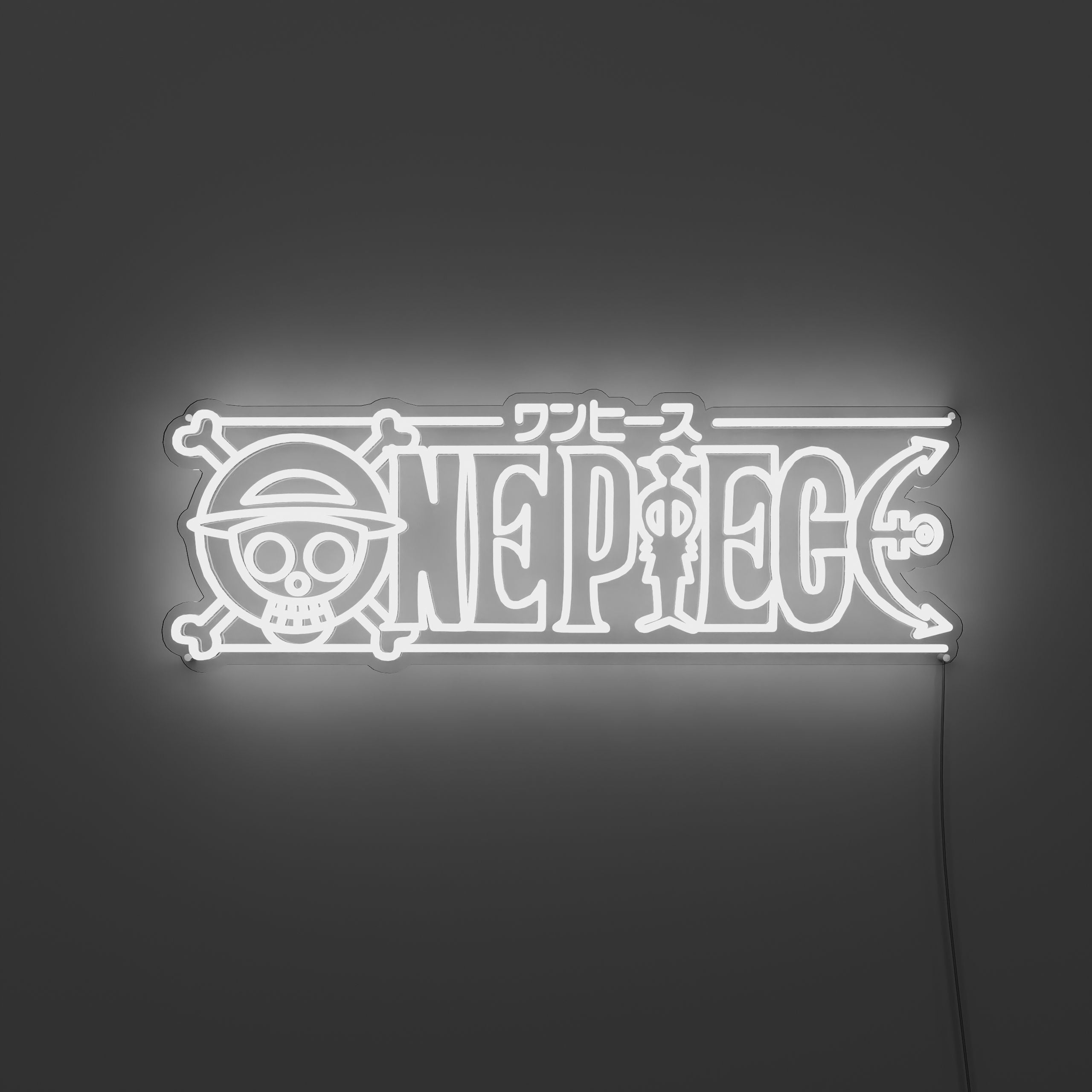 one-piece-FloralWwhite-Neon-sign-Lite