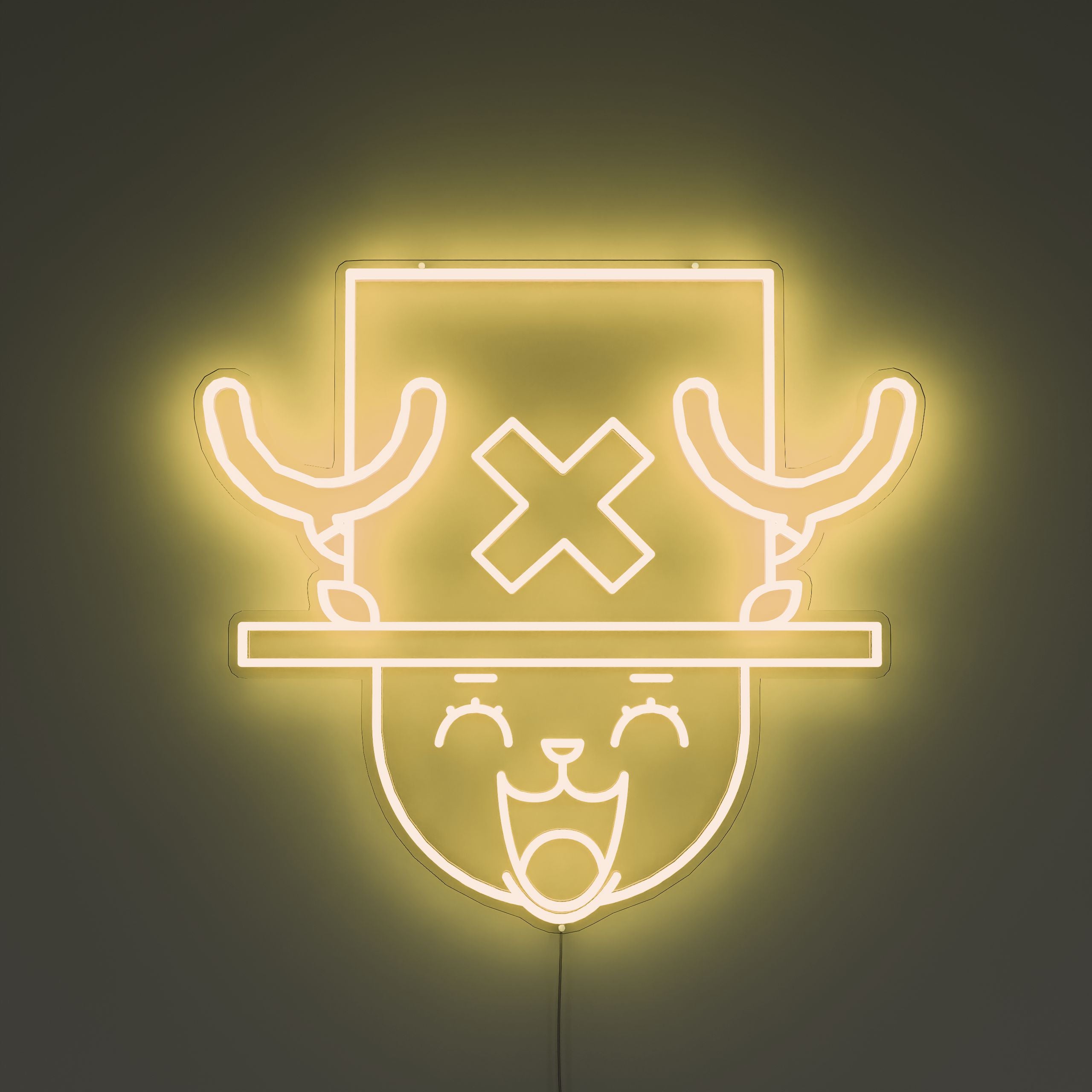 tony-tony-chopper-Gold-Neon-sign-Lite