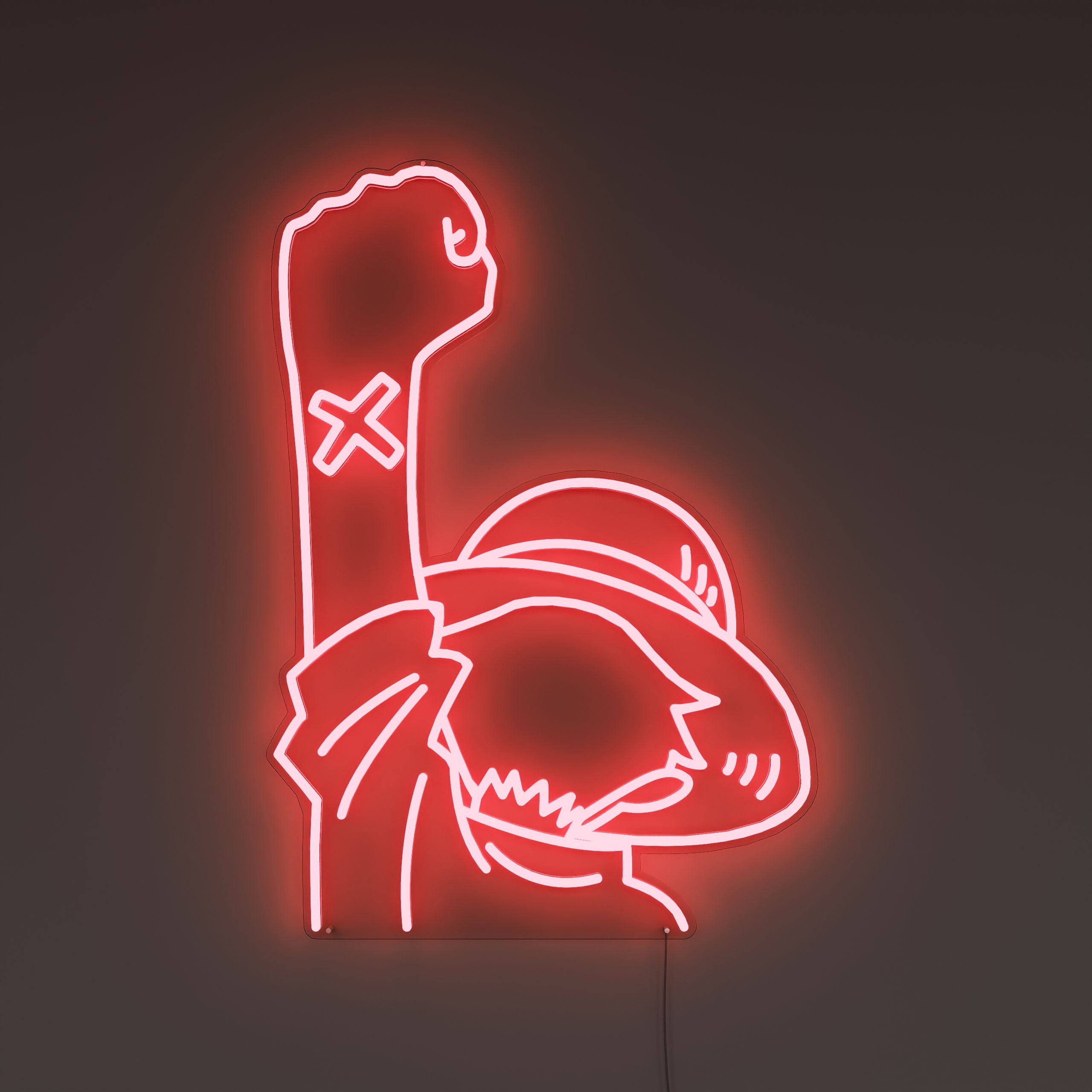 luffy-d-monkey-FireBrick-Neon-sign-Lite