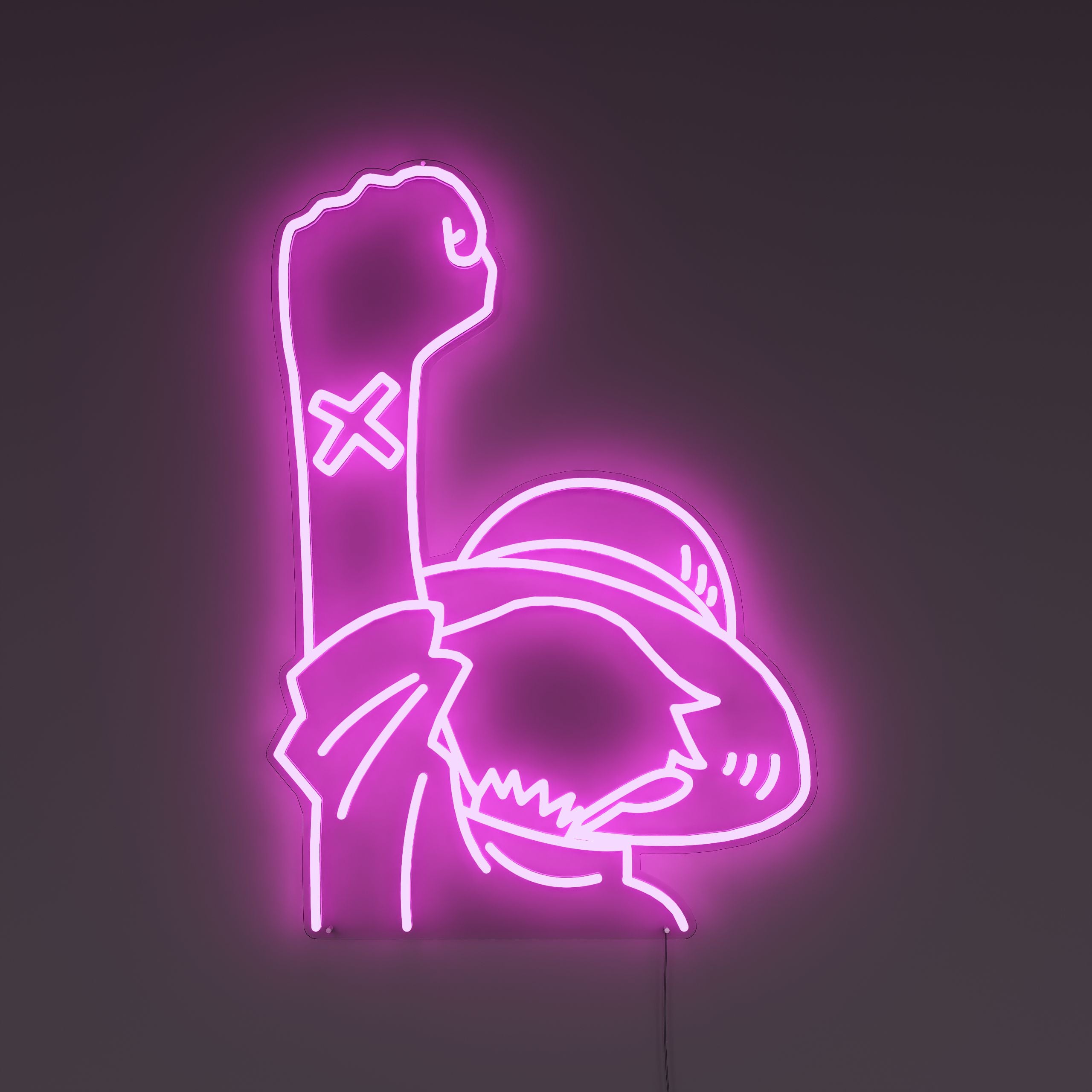 luffy-d-monkey-Fuchsia-Neon-sign-Lite