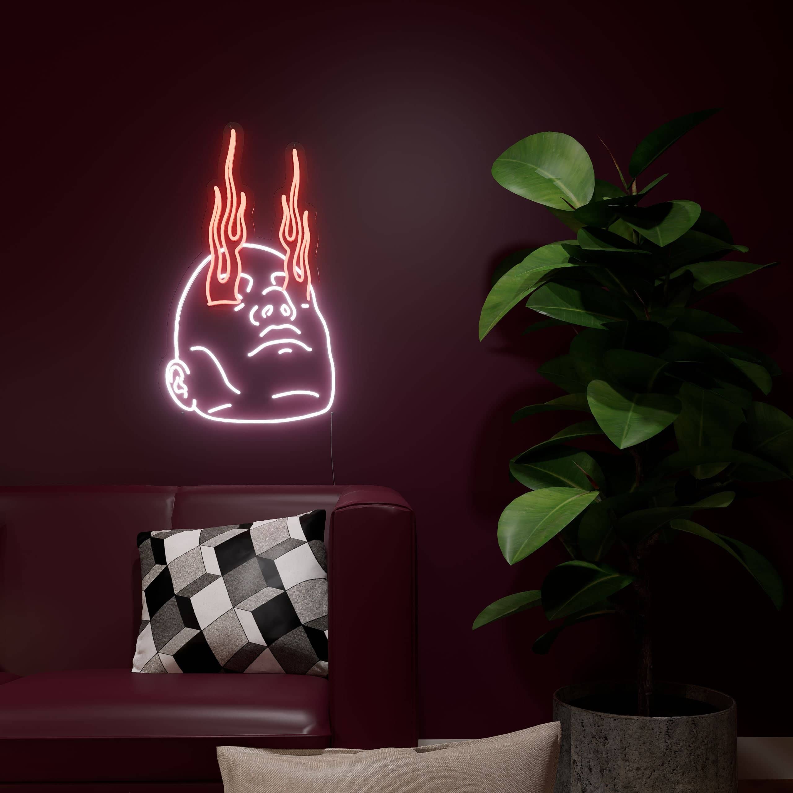 Warm glow from Fiery Gaze in home decor