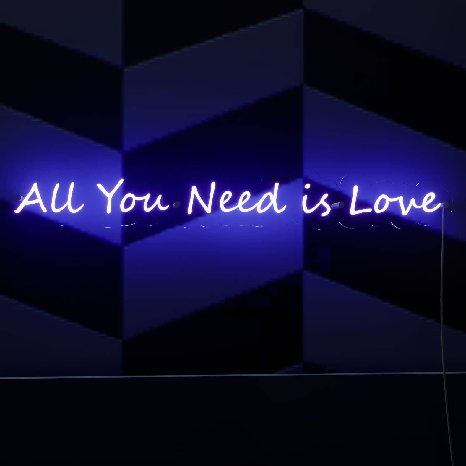 Room neon signs add a warm glow to spaces.