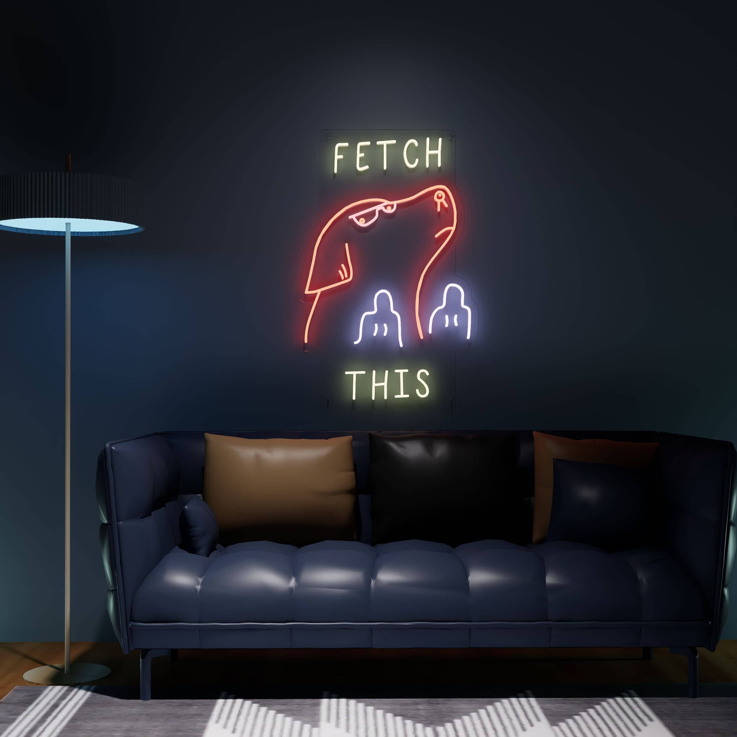 Fetch This sign adds charm to eateries