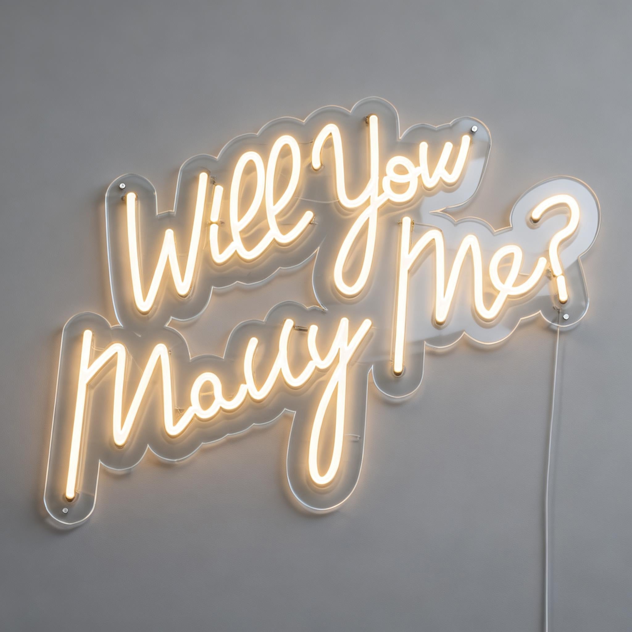 Will You Marry Me Led Neon Sign