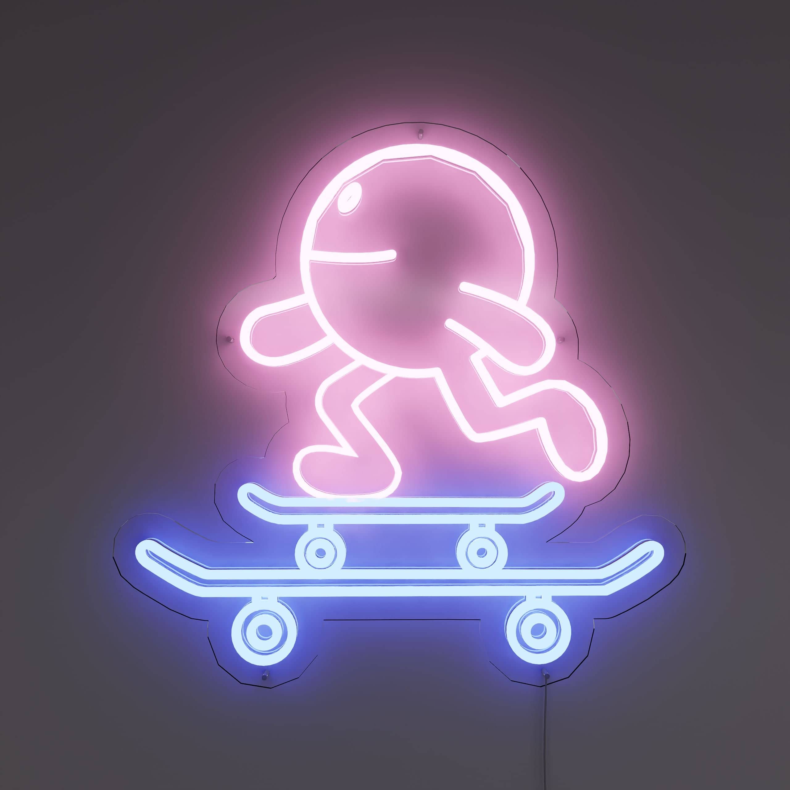 Skate with Smile Neon Signs add fun to decor