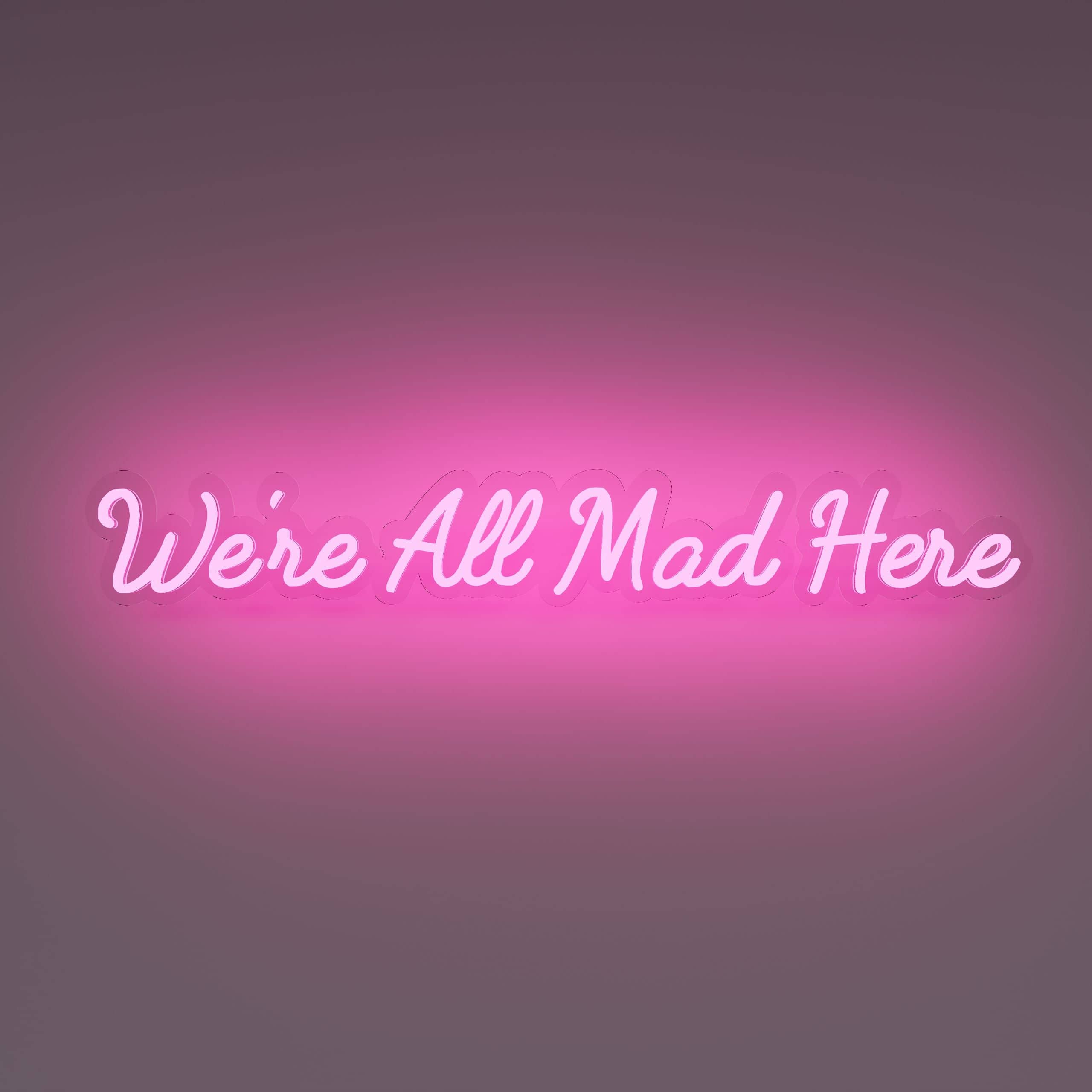 LED neon signs custom designed for stylish spaces