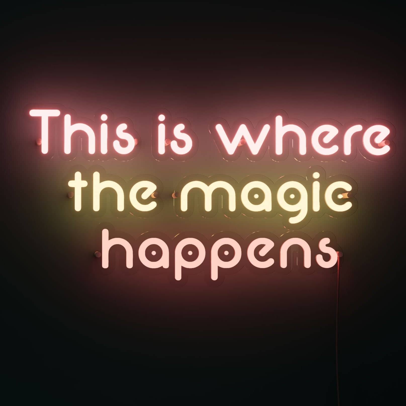 Retro Neon Light Signs Brightening Your Space.