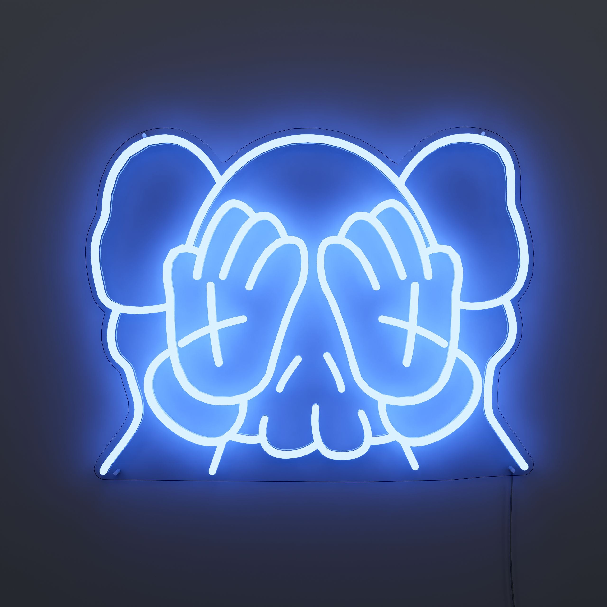 kaws-neon-sign-DarkBlue-Neon-sign-Lite