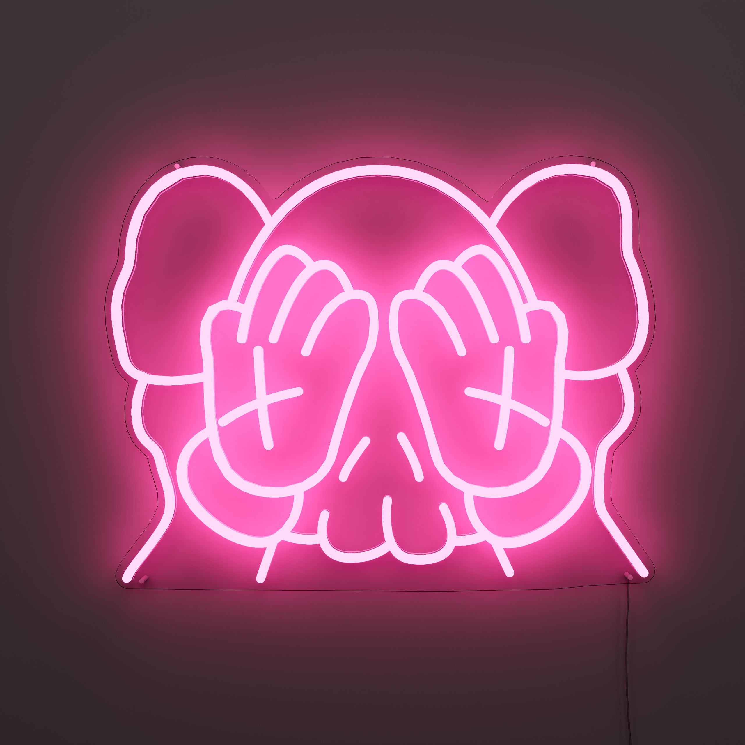 kaws-neon-sign-DeepPink-Neon-sign-Lite