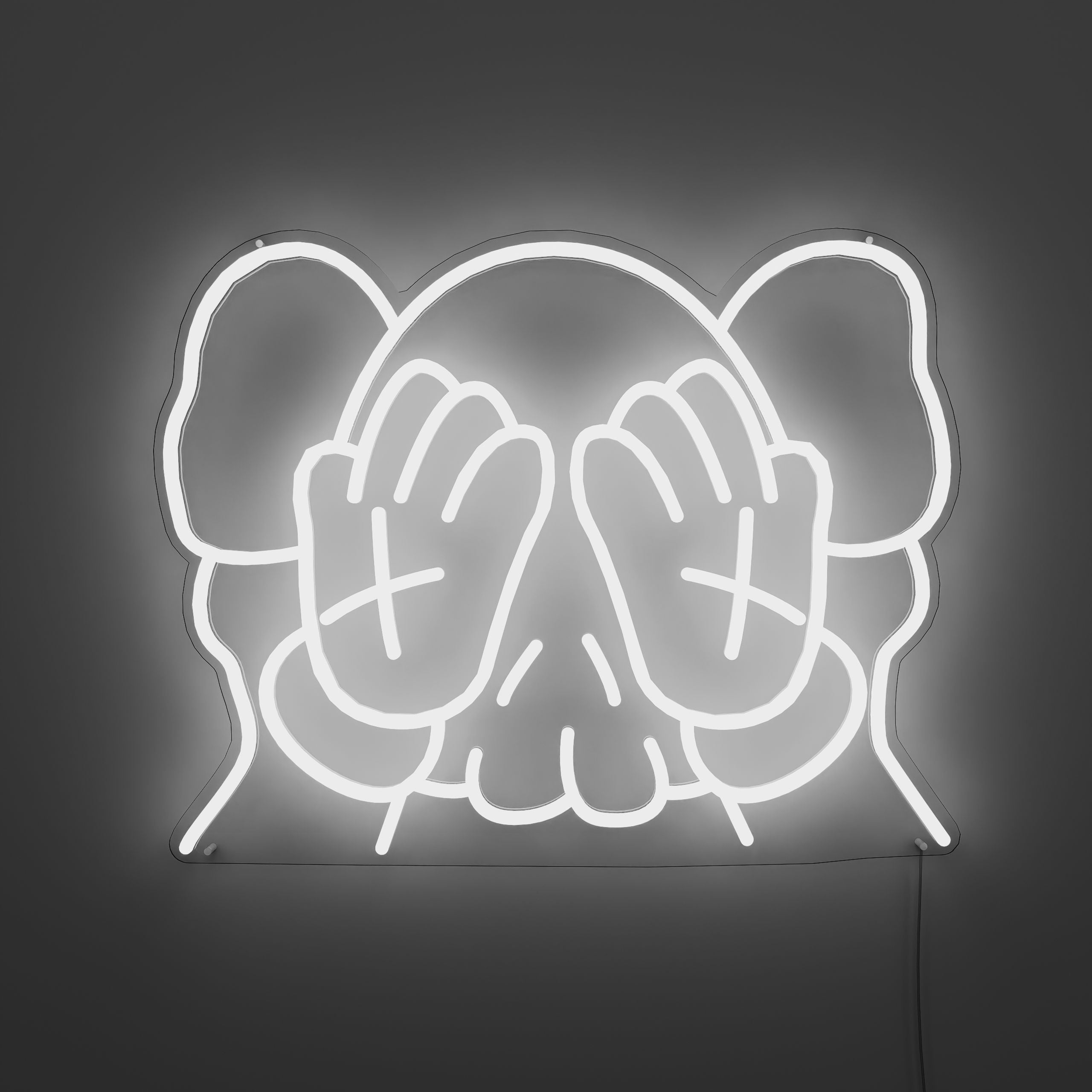 kaws-neon-sign-FloralWwhite-Neon-sign-Lite
