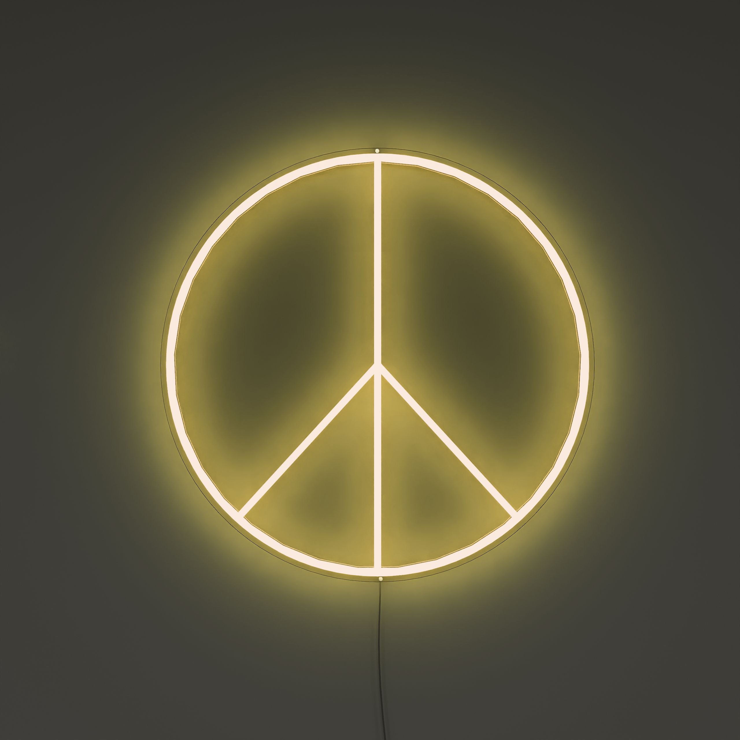 neon-peace-sign-Gold-Neon-sign-Lite