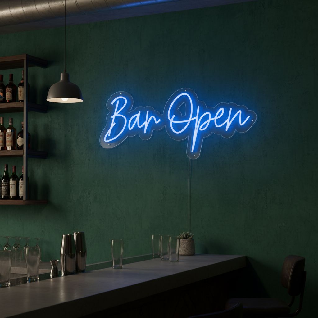 Bar Open LED Neon Sign for Pub