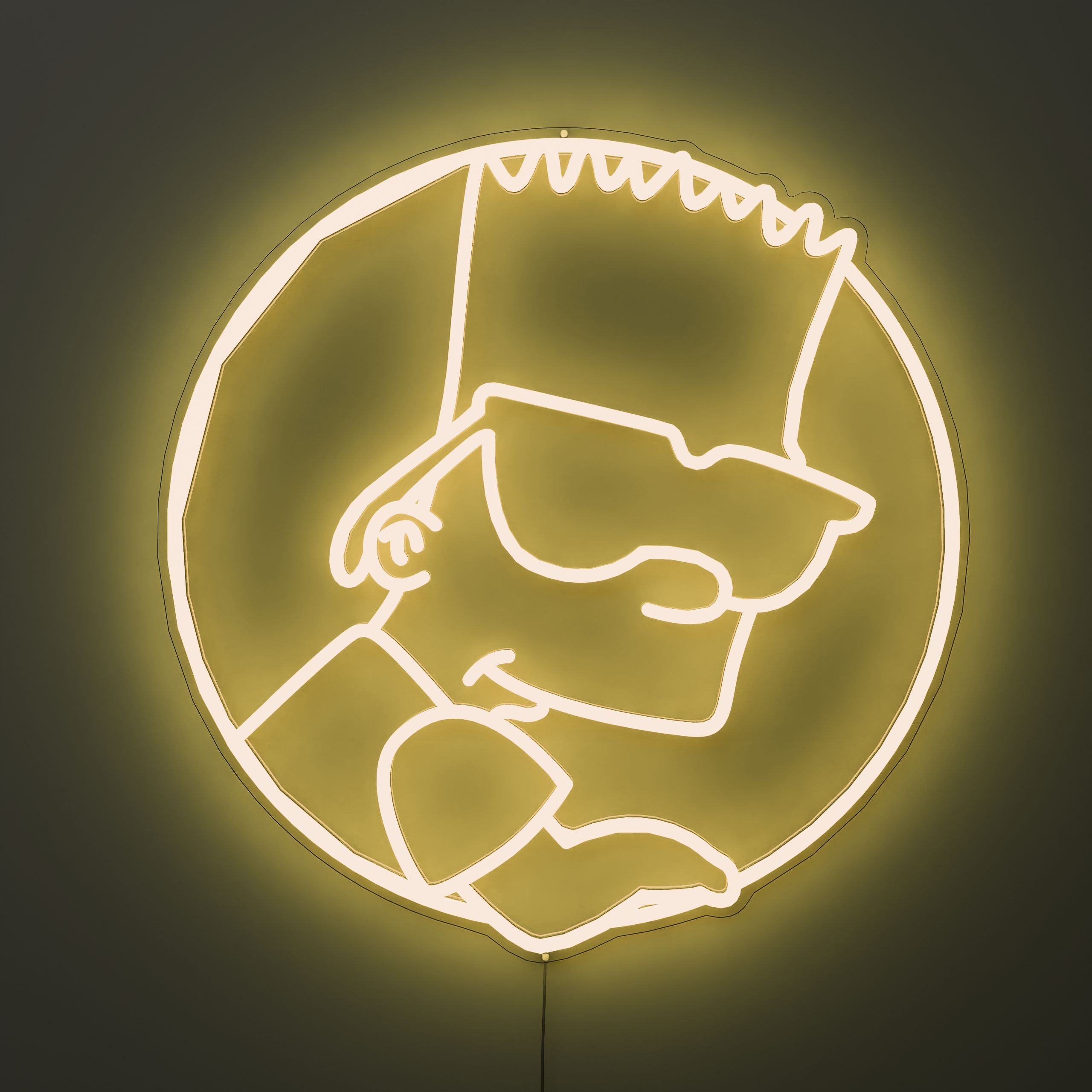 the-simpsons-Gold-Neon-sign-Lite