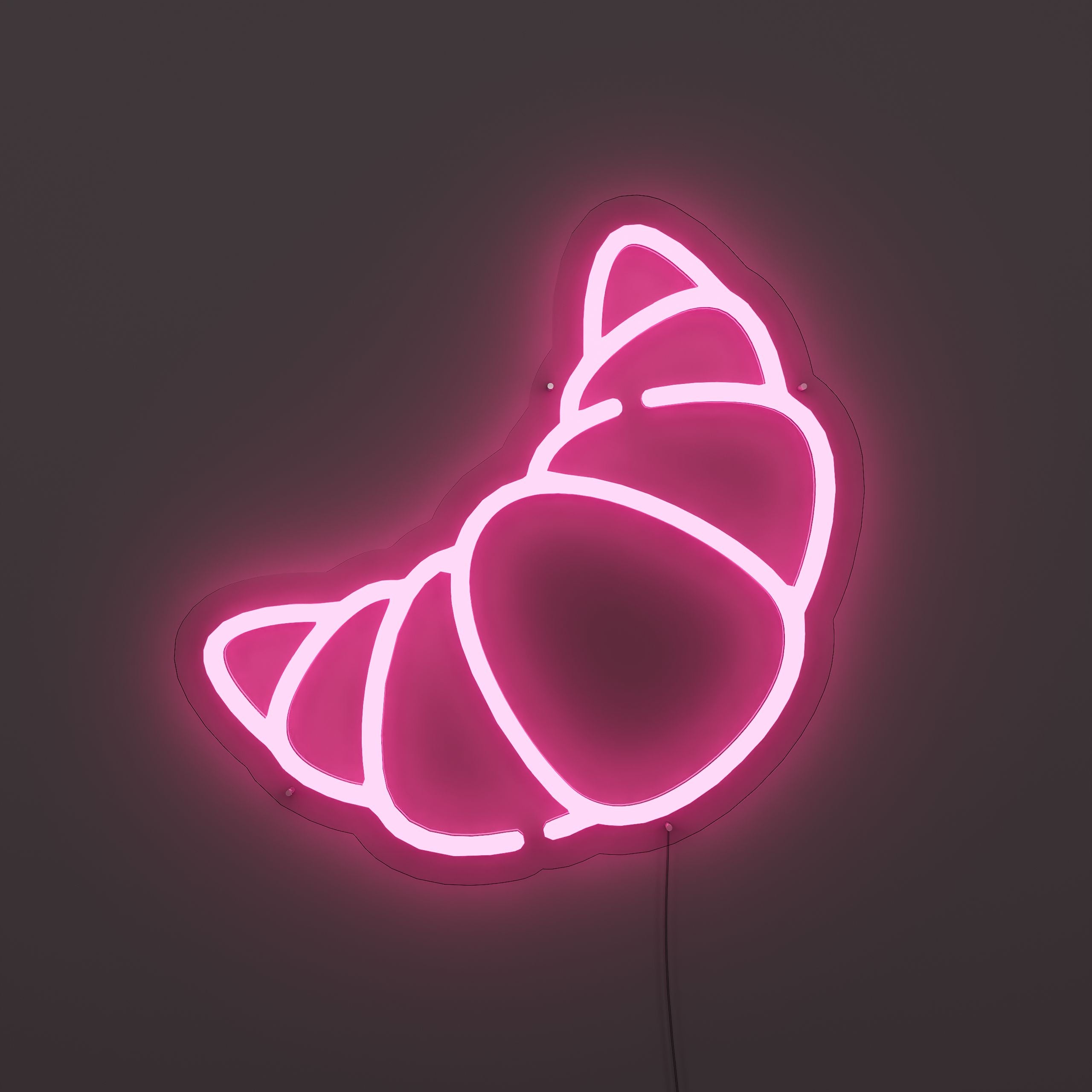 Croissant Light in Neon pink