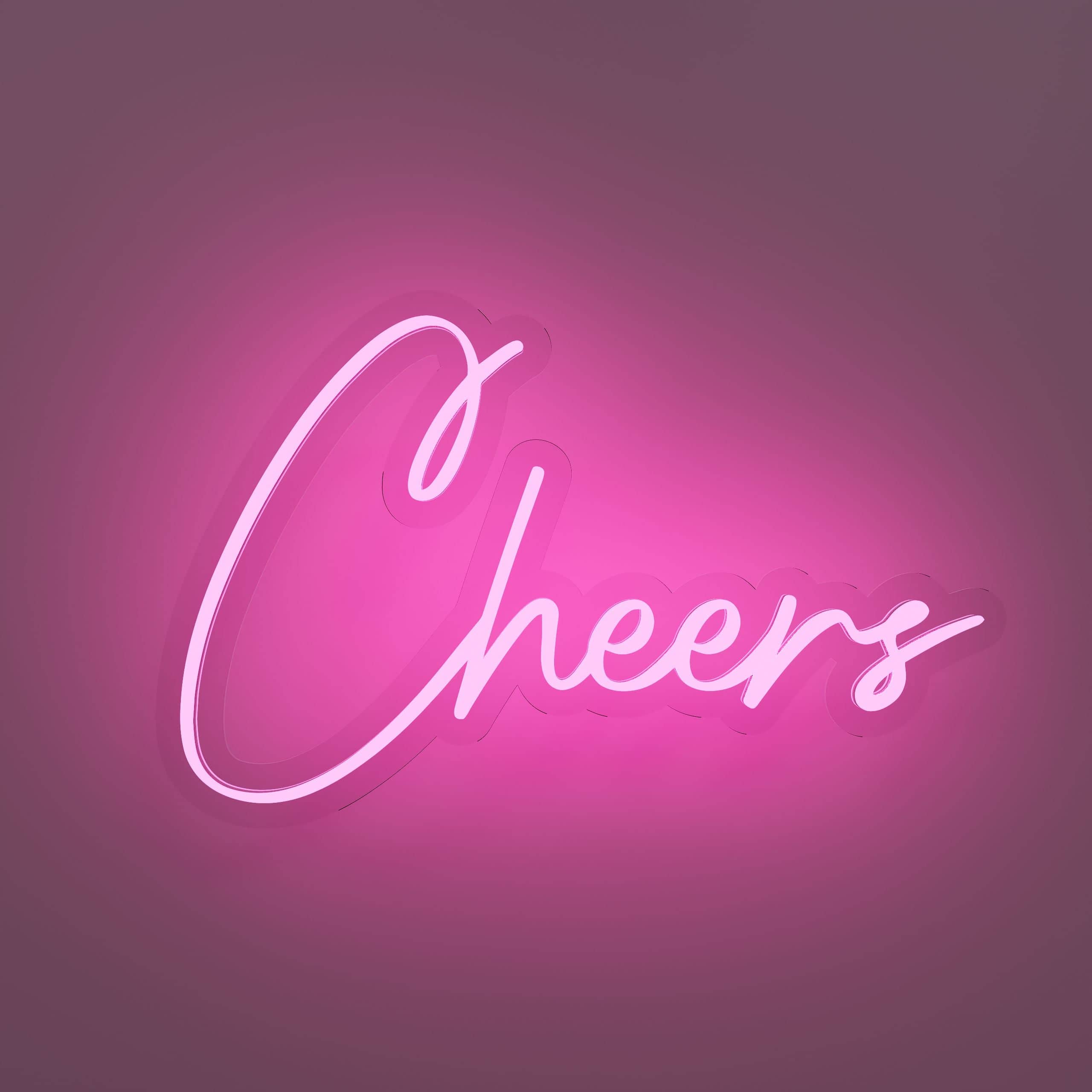 here's-to-us-neon-design