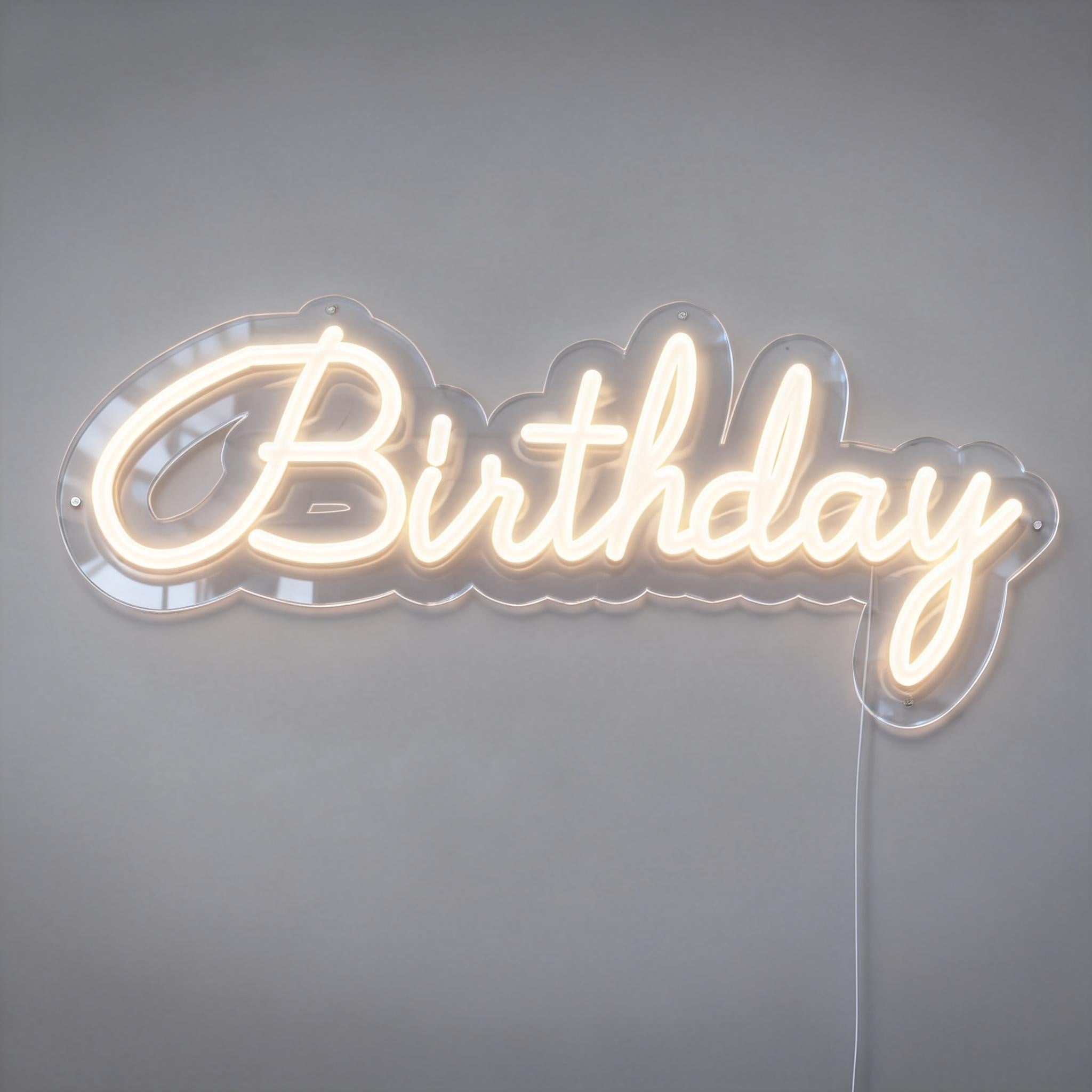 Birthday Neon Sign
