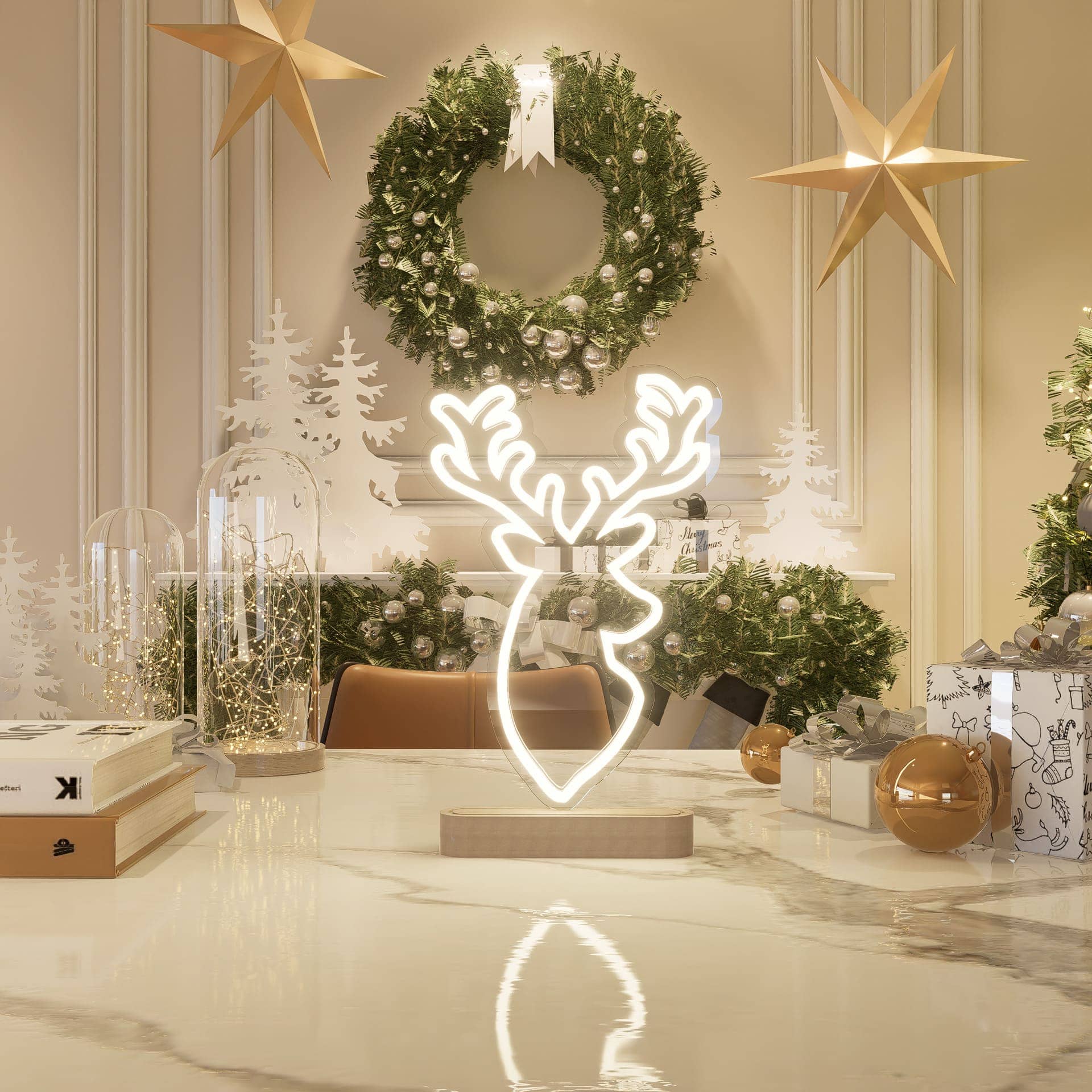 gleaming-holiday-display