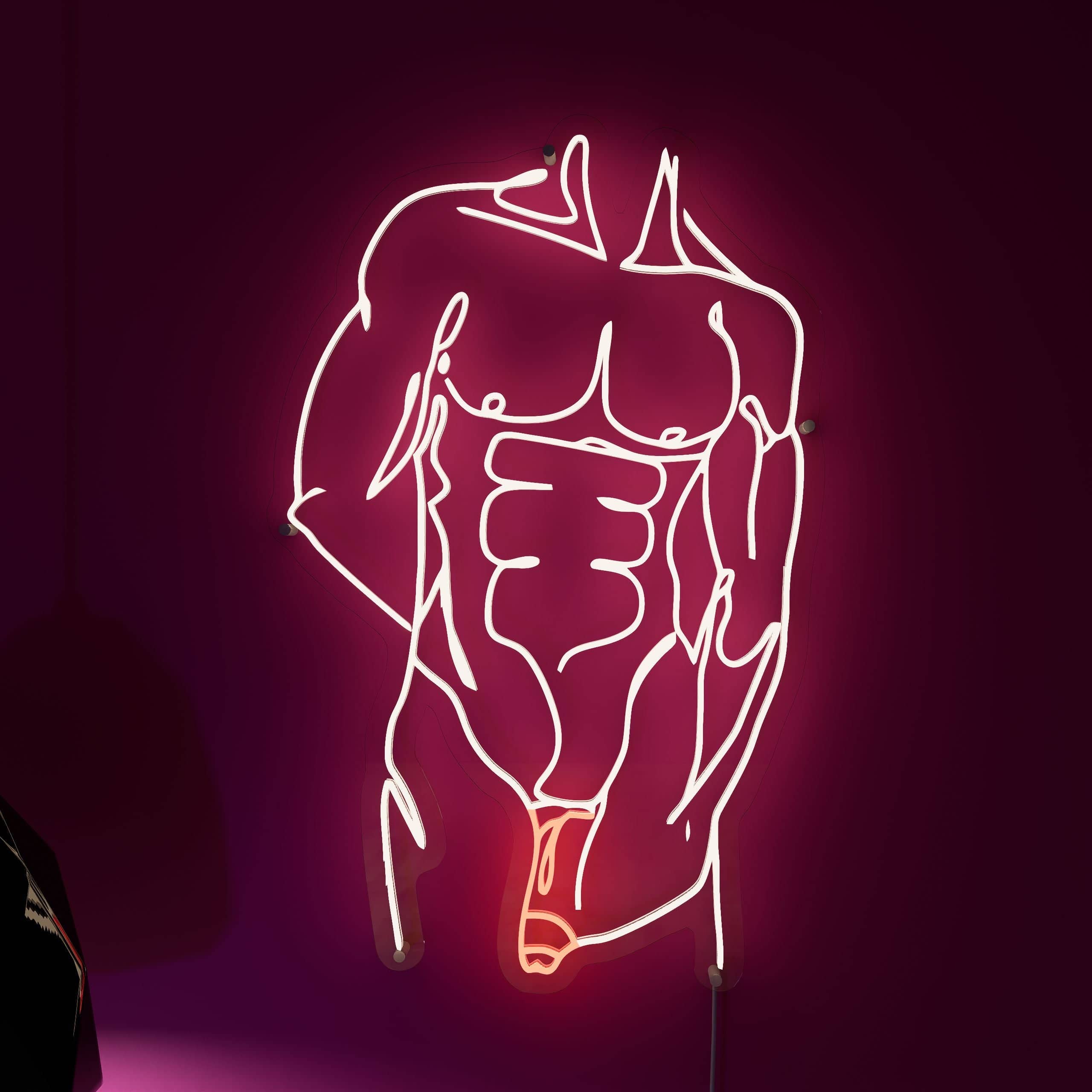 display-of-strength:-bared-musclebound-man-neon-sign-lite