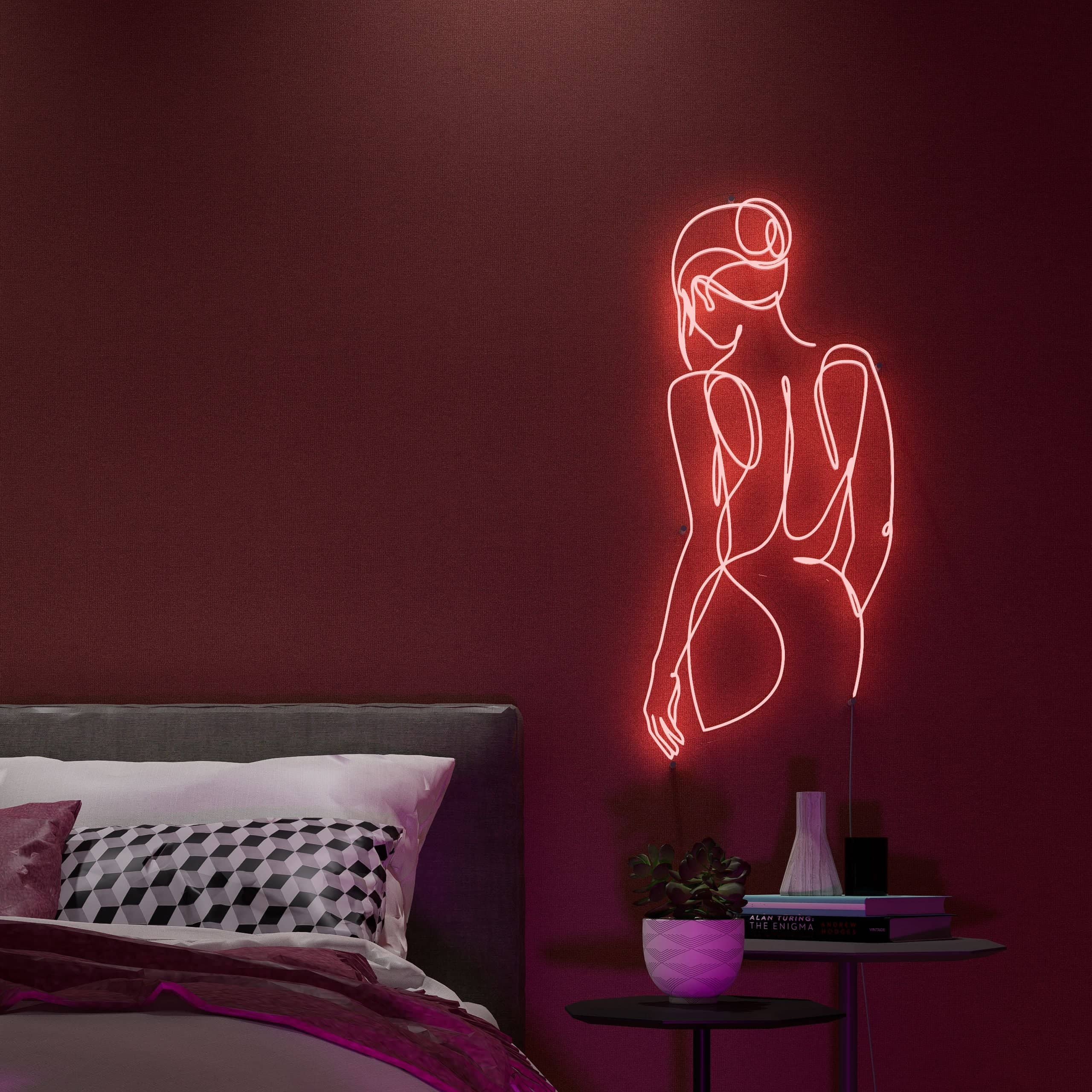 led light sign-figure-neon-sign-lite