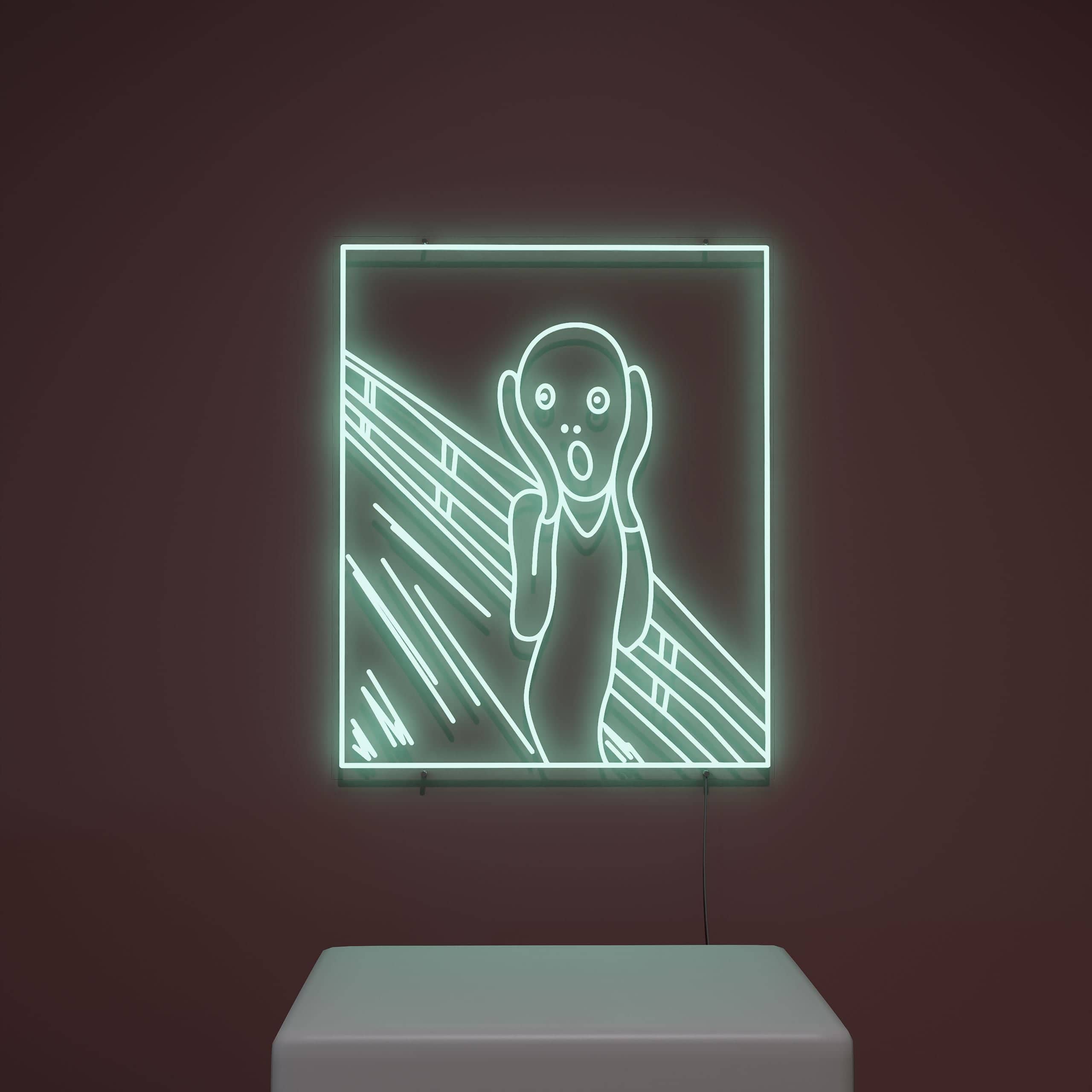 simplified-artistic-interpretation-of-the-iconic-scream-neon-sign-lite