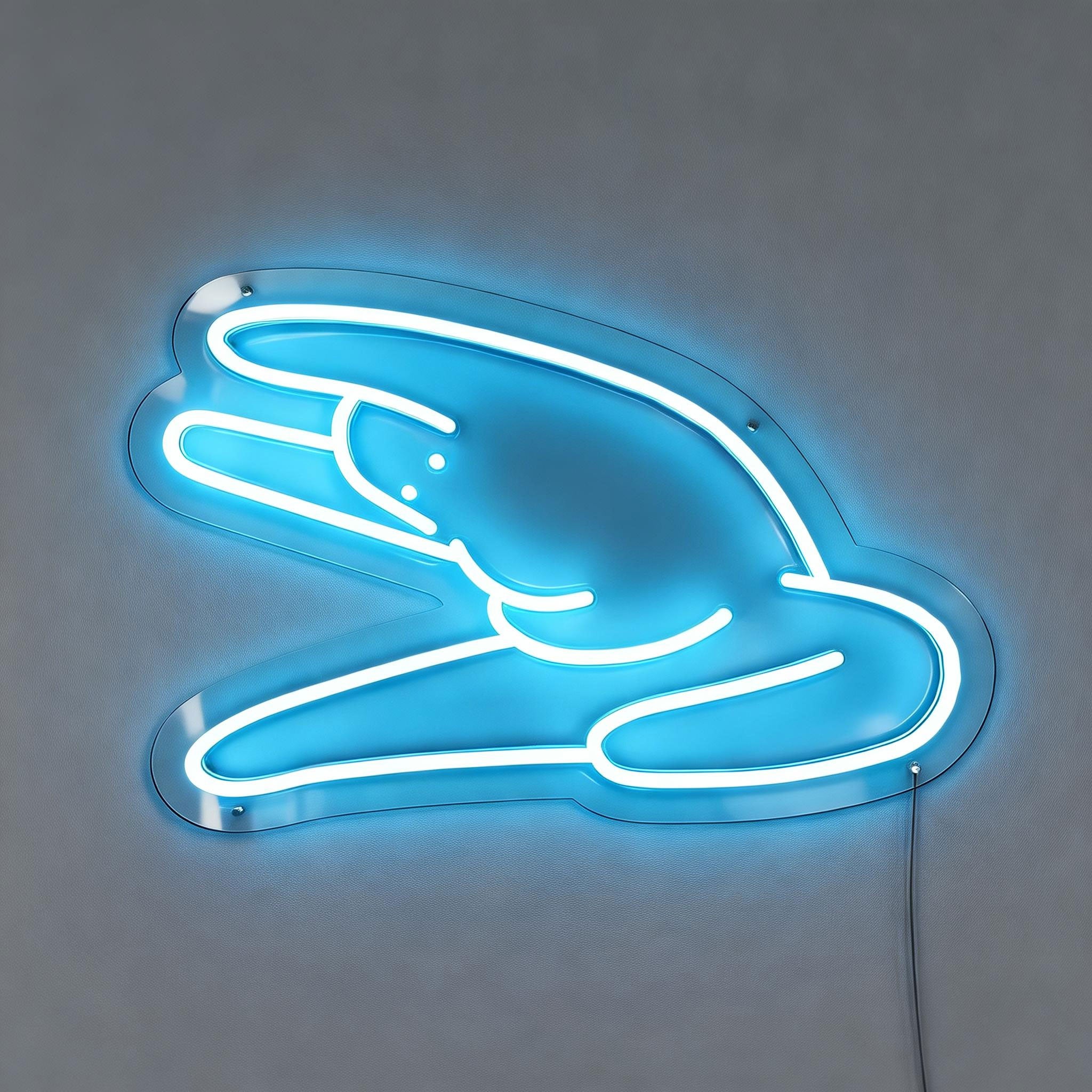Funny Neon Sign Off Work Feeling Happy