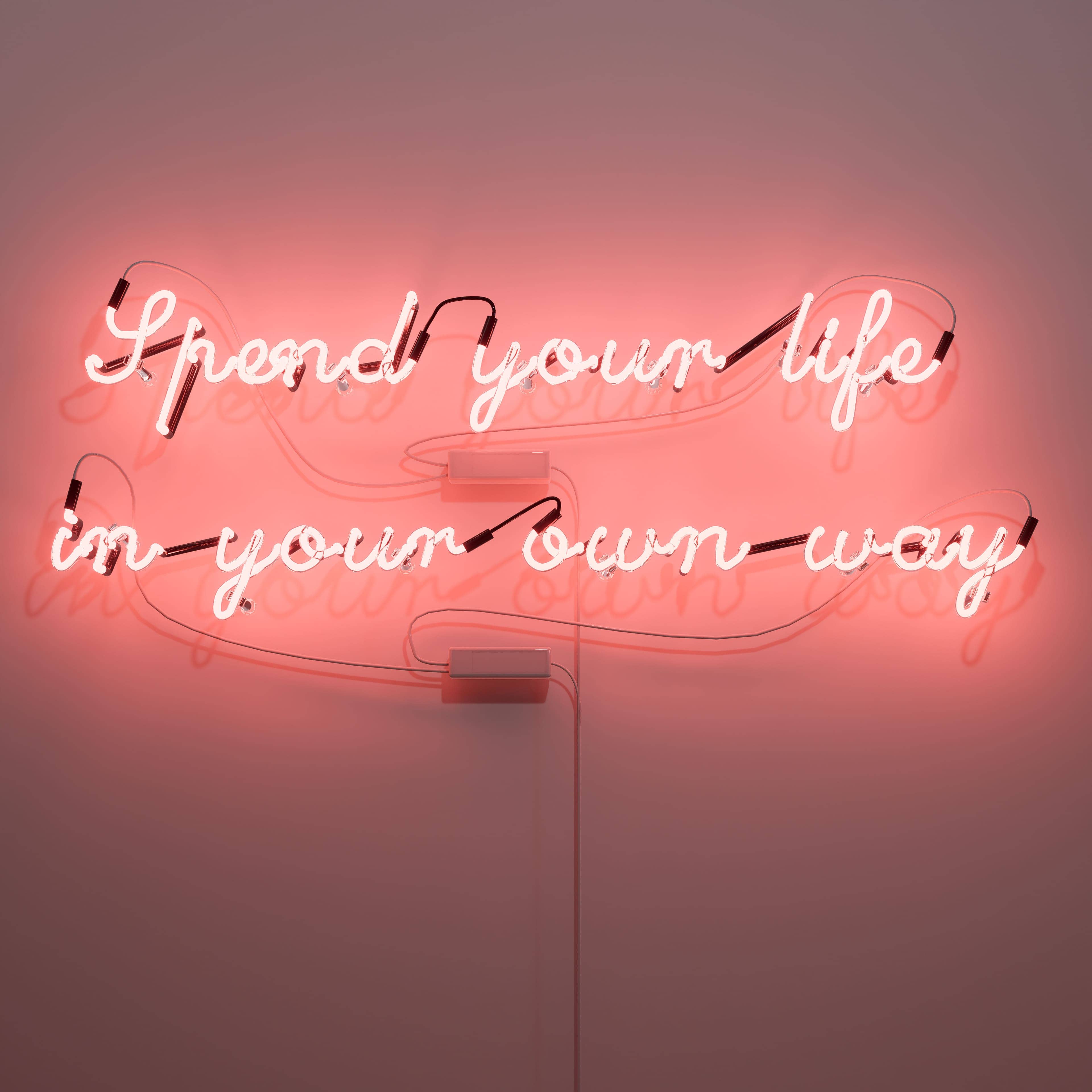 red neon beautiful