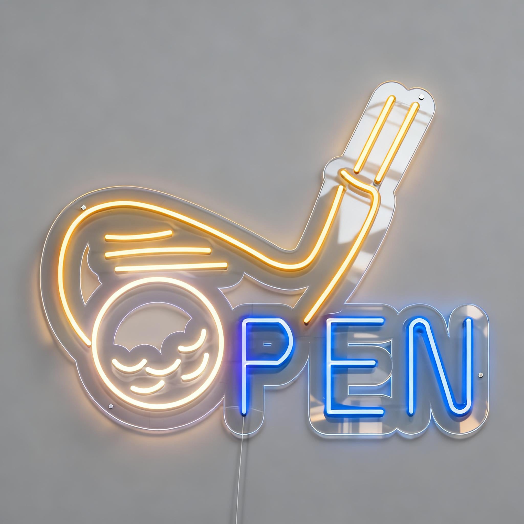 Golf Open Neon Sign