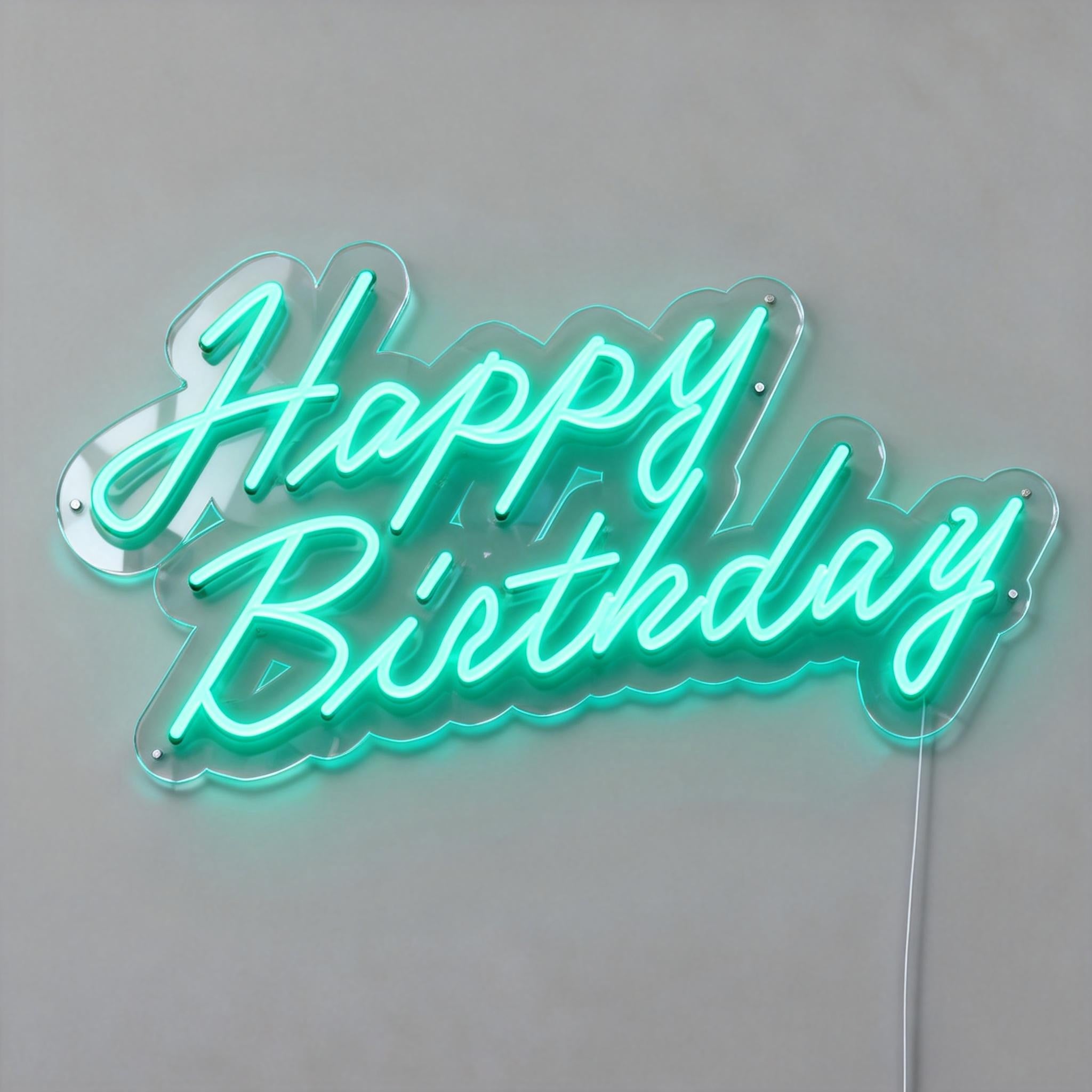 Happy Birthday Neon Signs