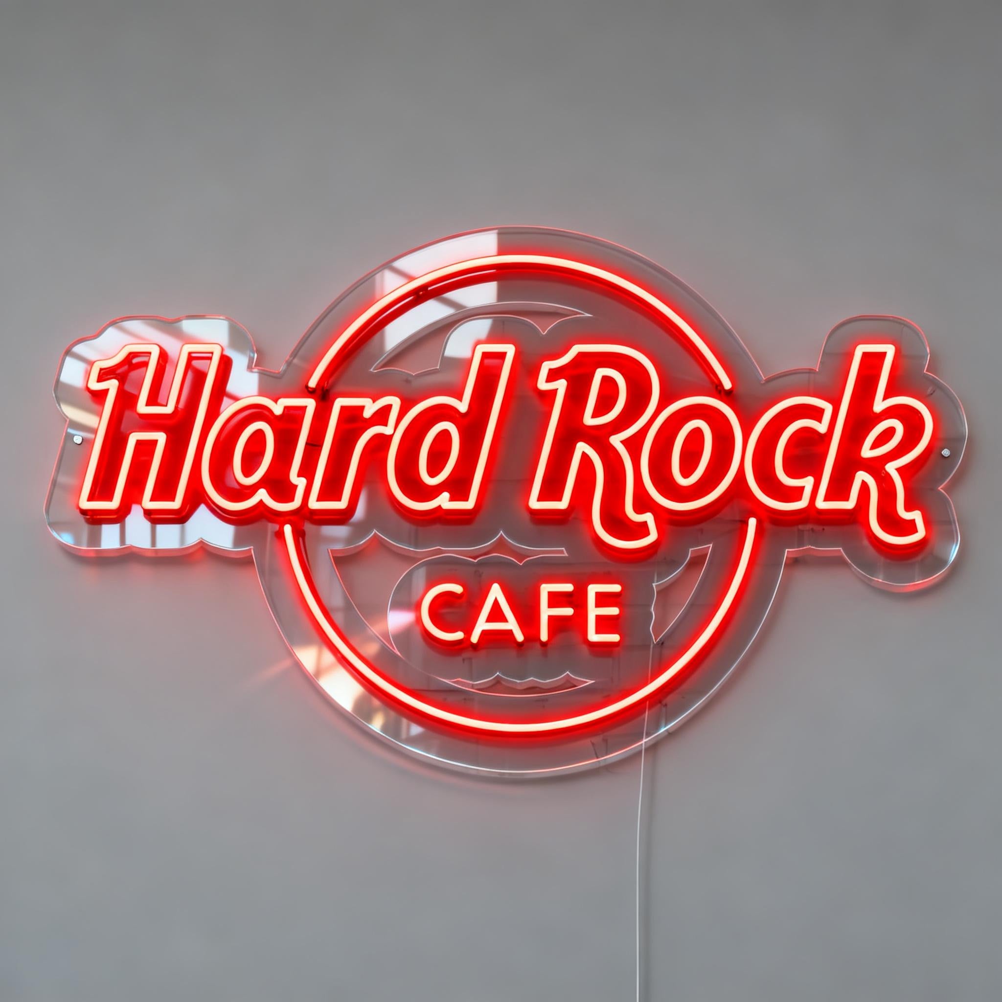 Hard Rock Cafe Neon Sign