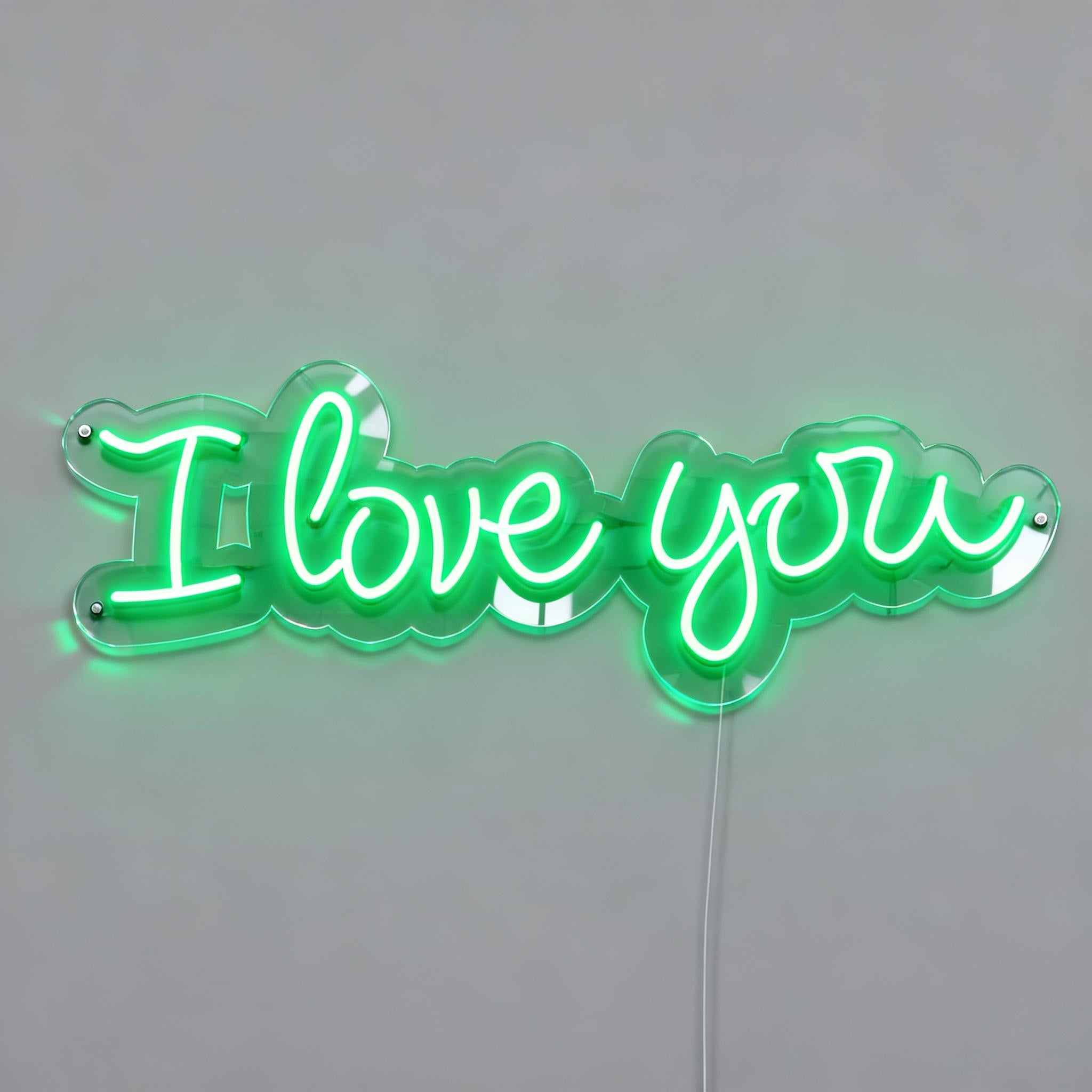 I Love You Neon Sign