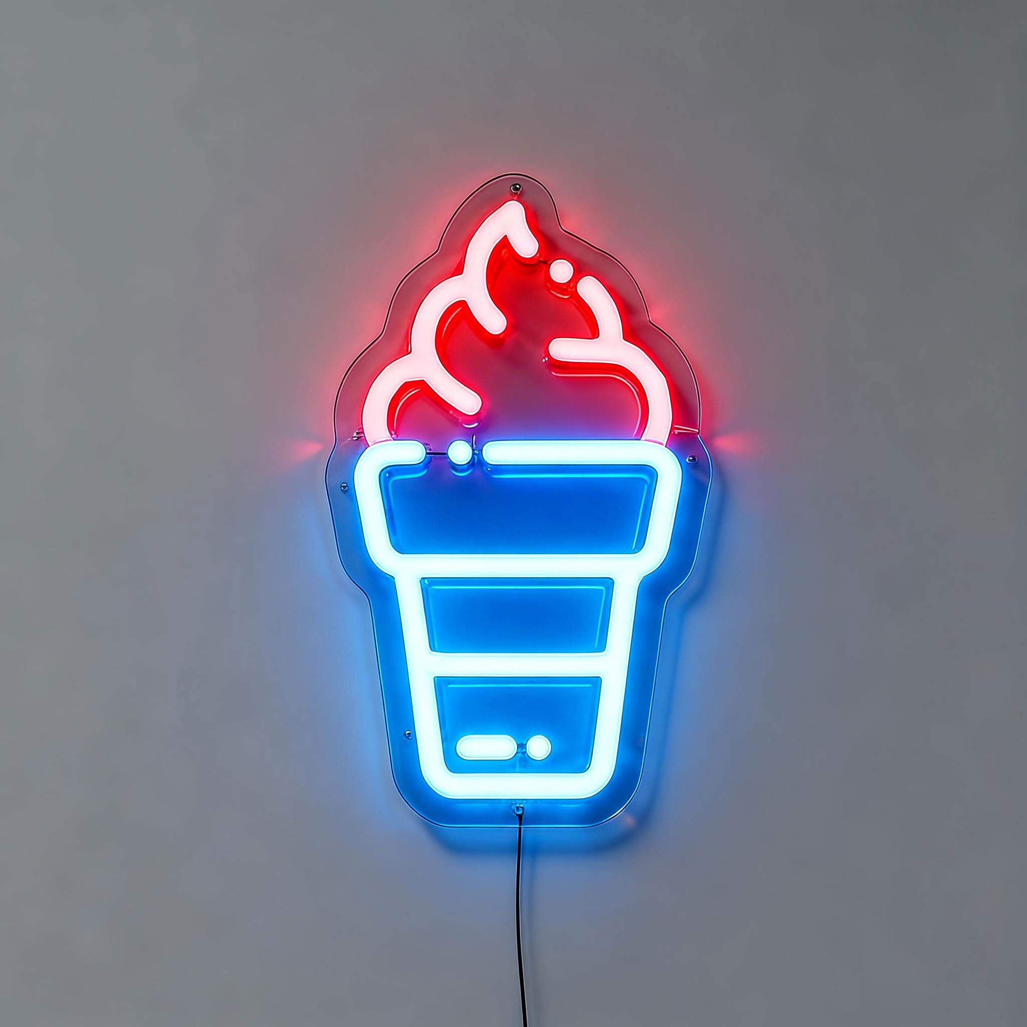 Ice Cream Neon Sign