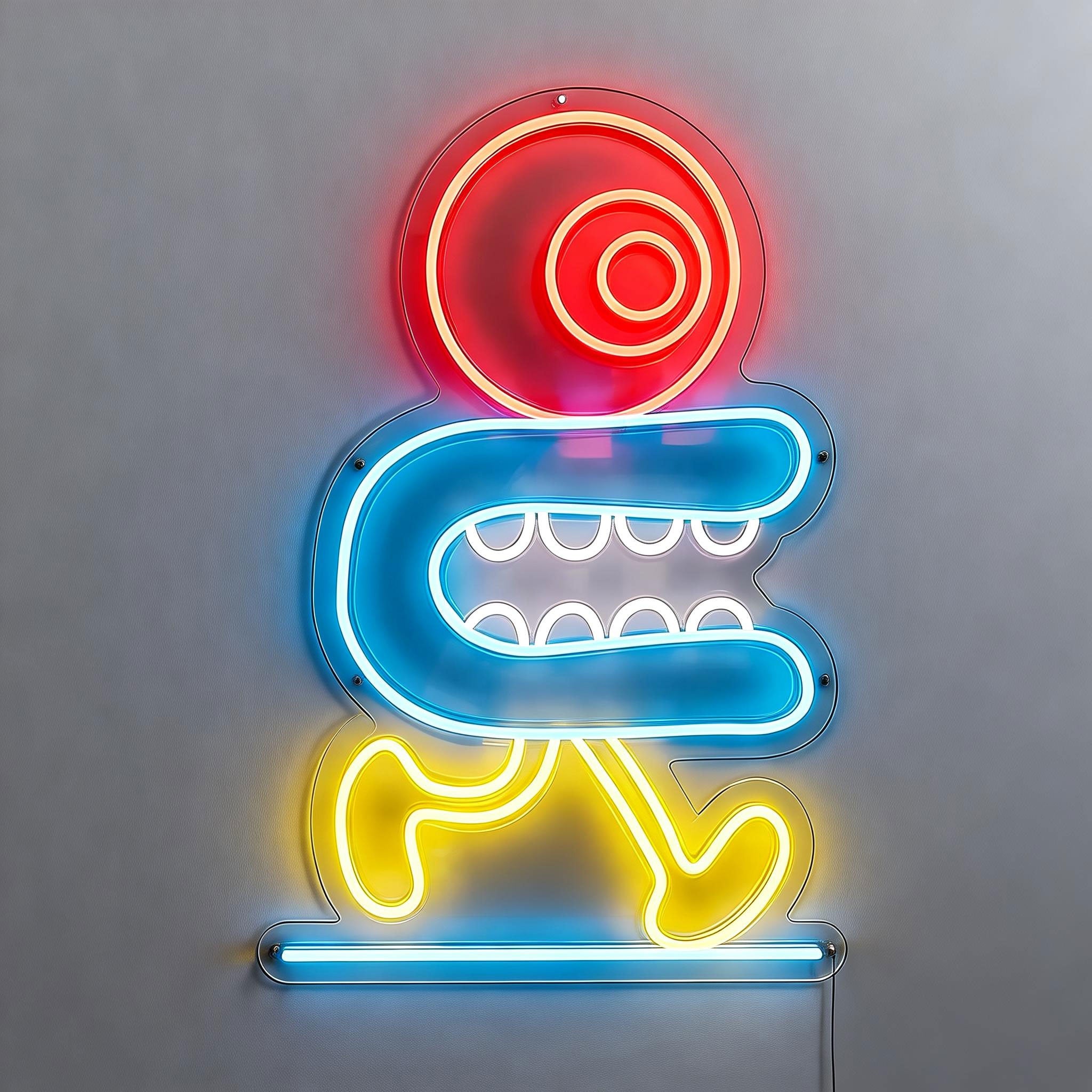 I'm Coming Colorful Neon Sign by Noir